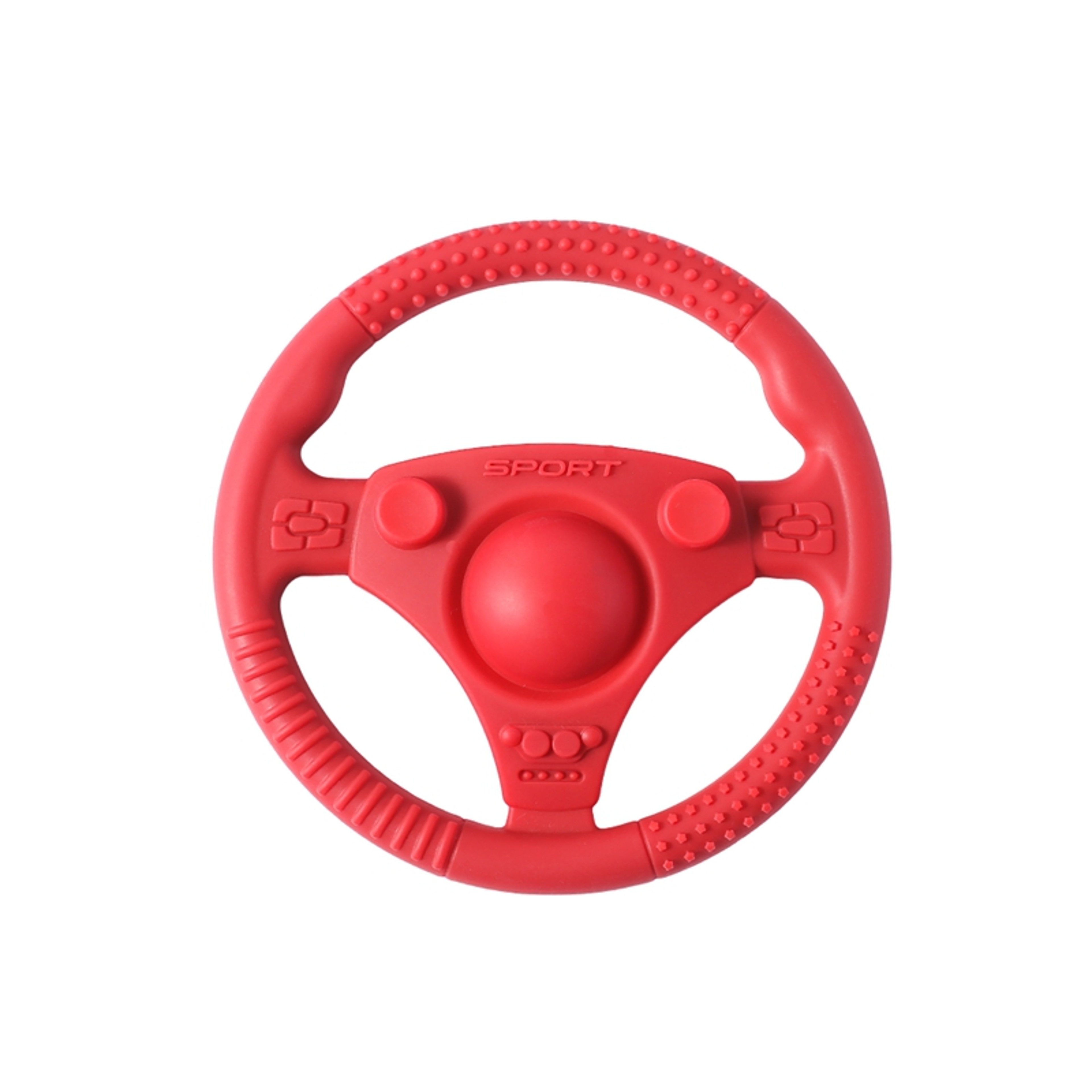 Baby Silicone Steering Wheel Teether Food Grade Car Nursing Teething Toy BPA Free Baby Teething Toy 4