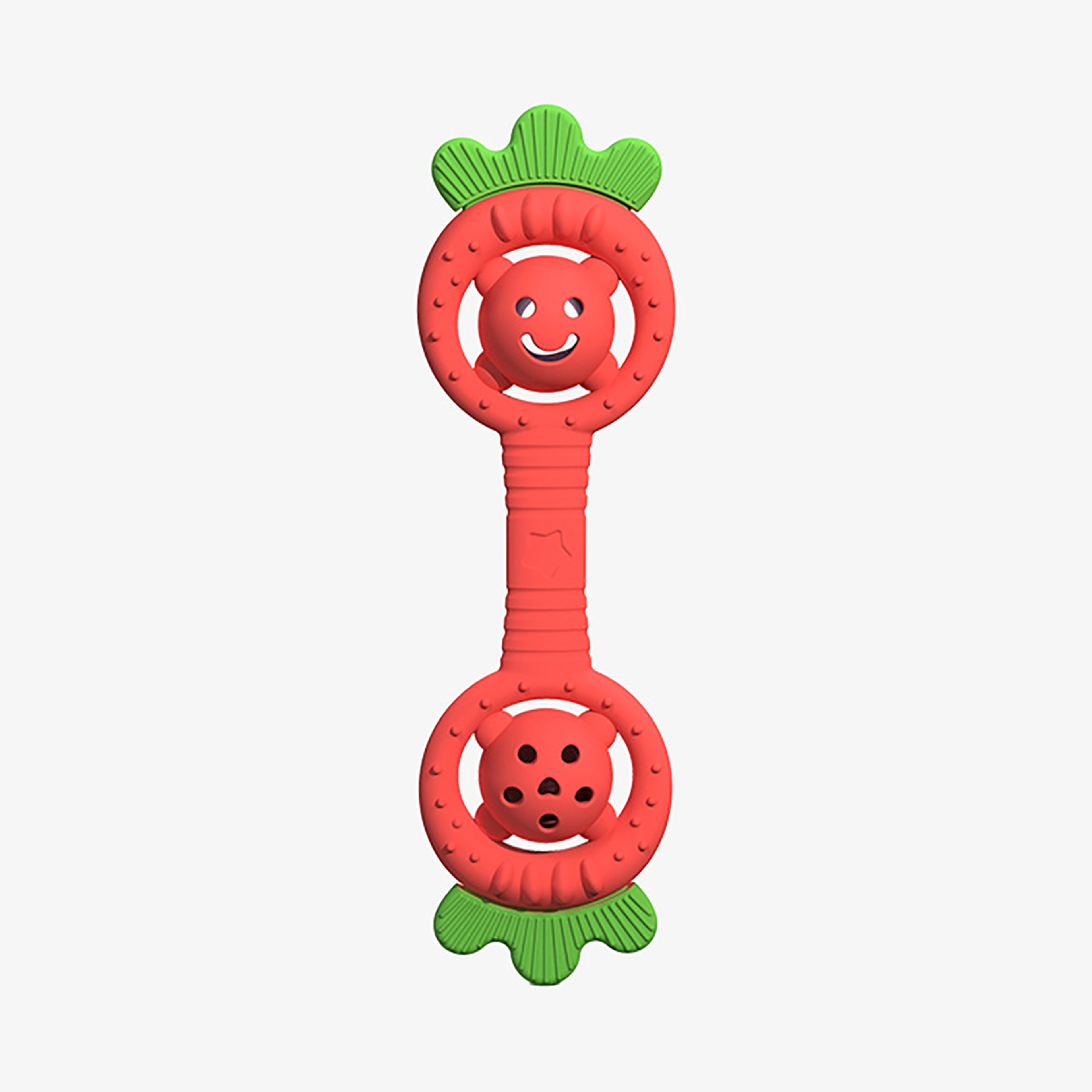 Water Boiling Grinding Tooth Stick Silicone Strawberry Teddy Bear Toy – view 9