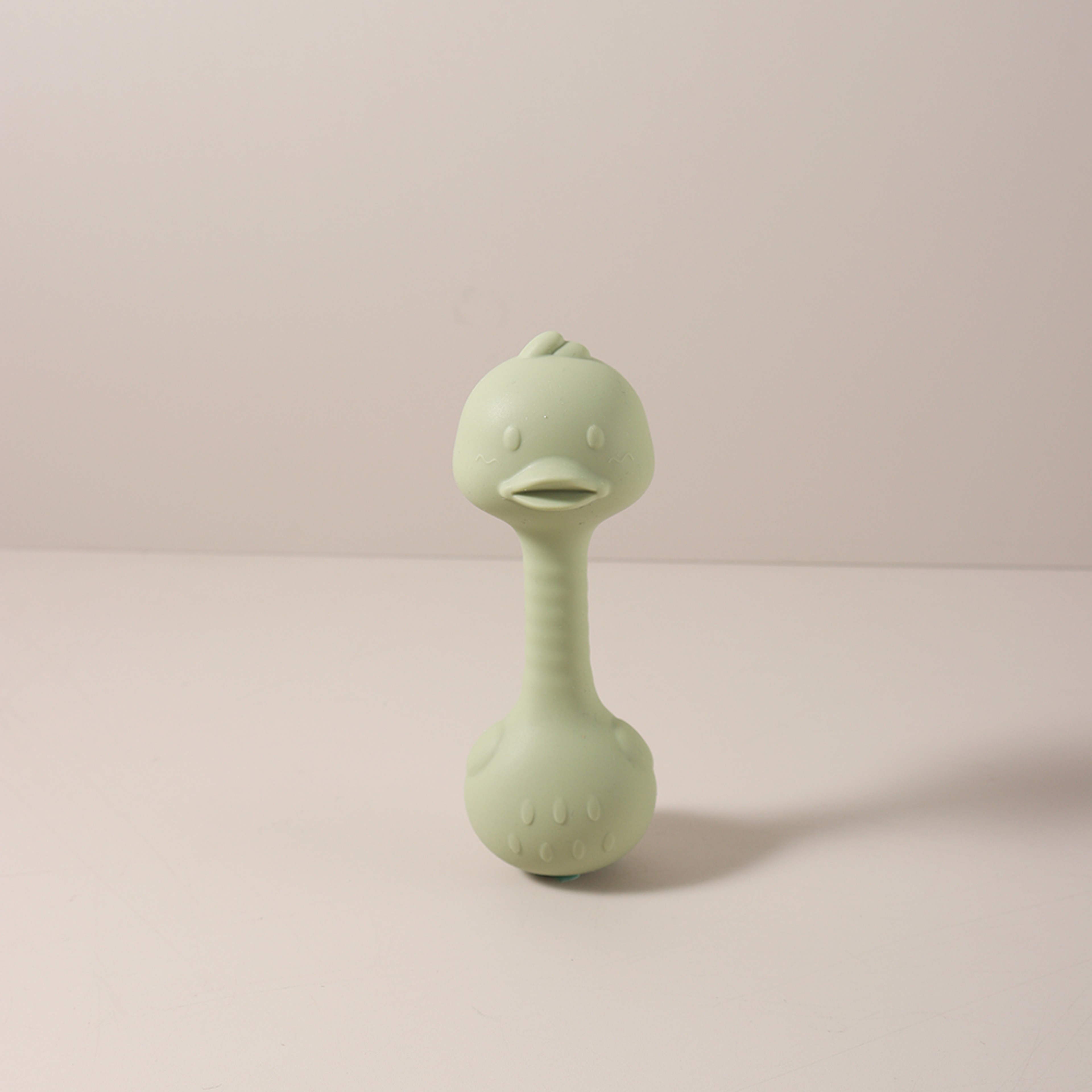 Cute Bunny Duck Handheld Shaker Silicone Baby Rattle Teether Toy For Newborns BPAFree Toy For Infan 7