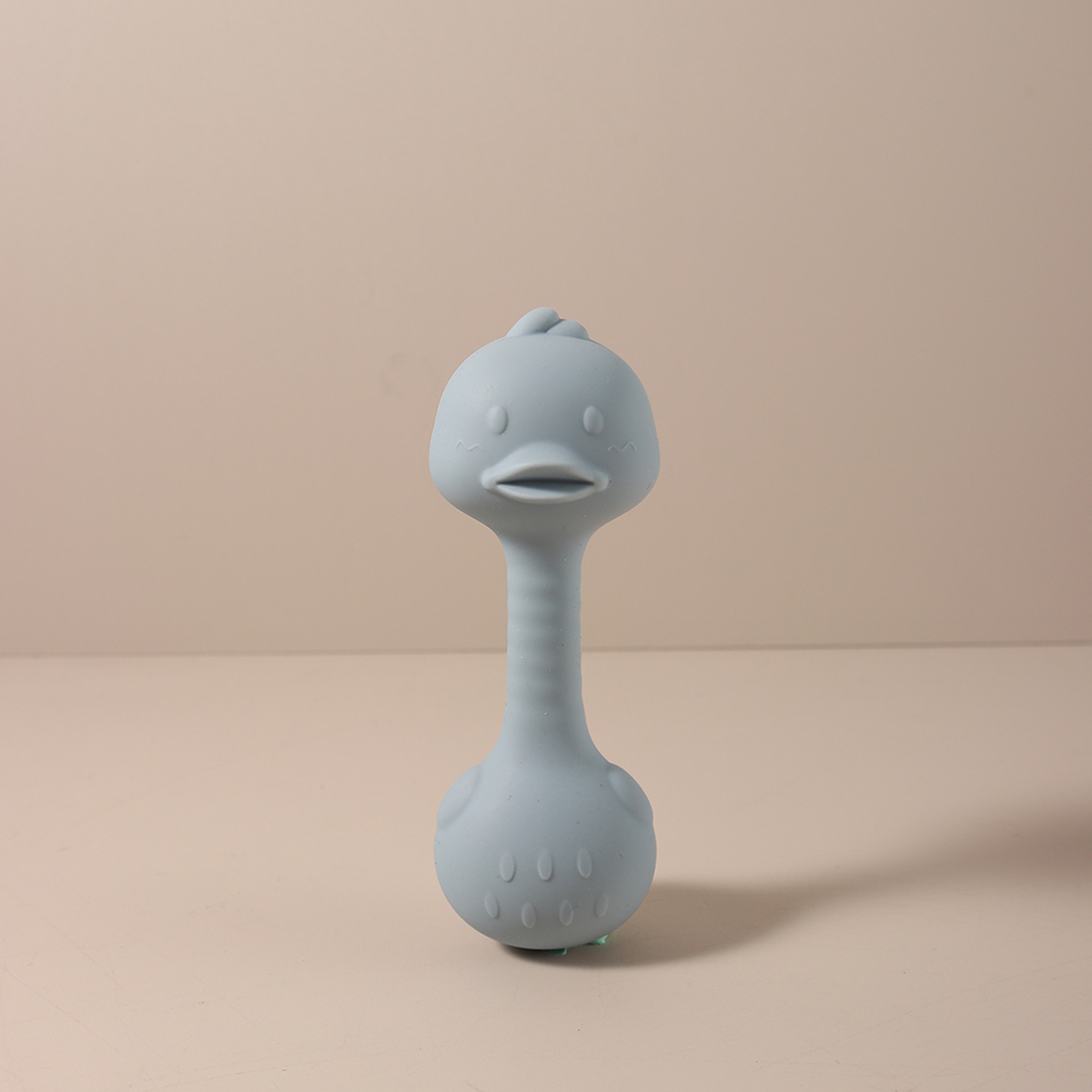 Cute Bunny Duck Handheld Shaker Silicone Baby Rattle Teether Toy For Newborns BPAFree Toy For Infan 8