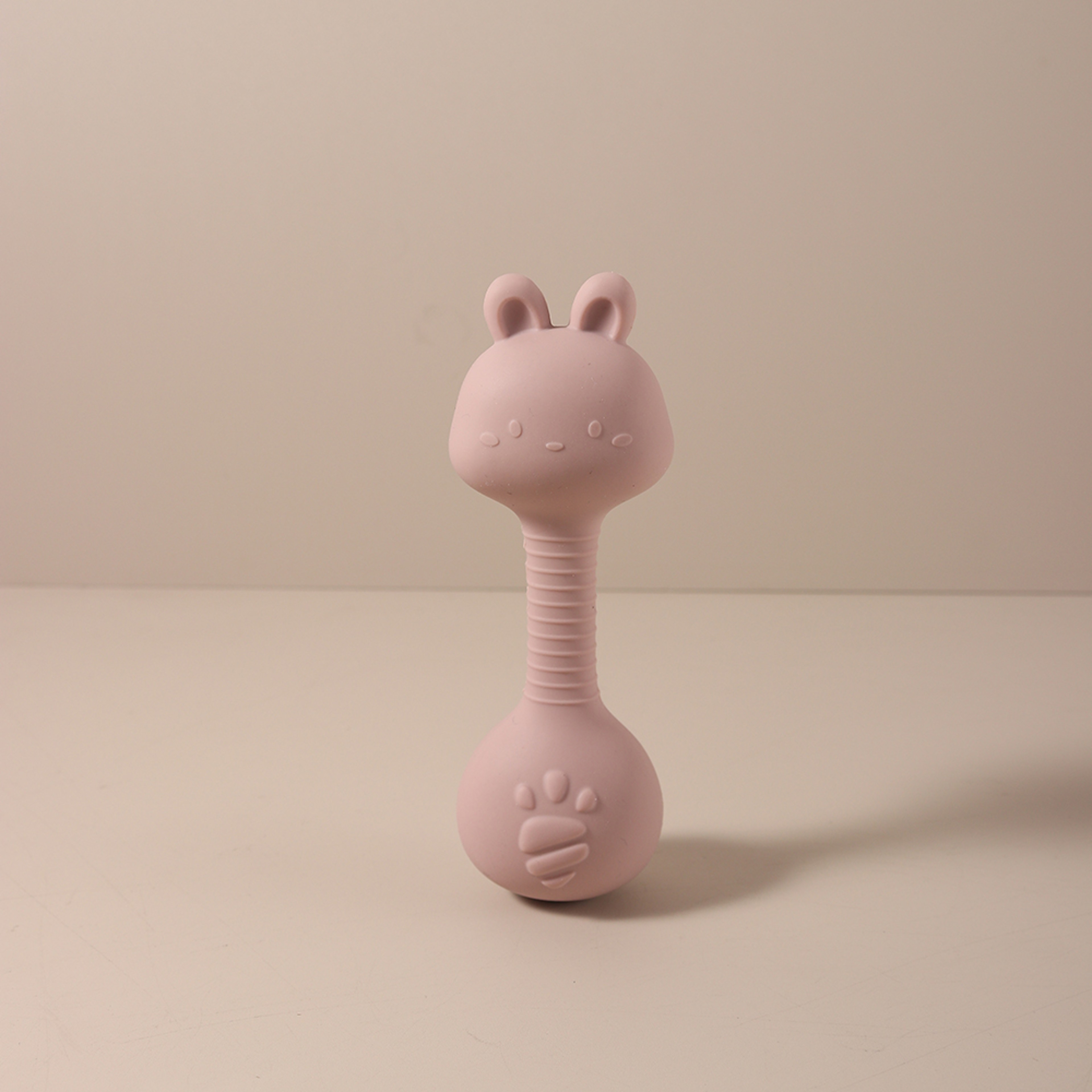 Cute Bunny Duck Handheld Shaker Silicone Baby Rattle Teether Toy For Newborns BPAFree Toy For Infan 12