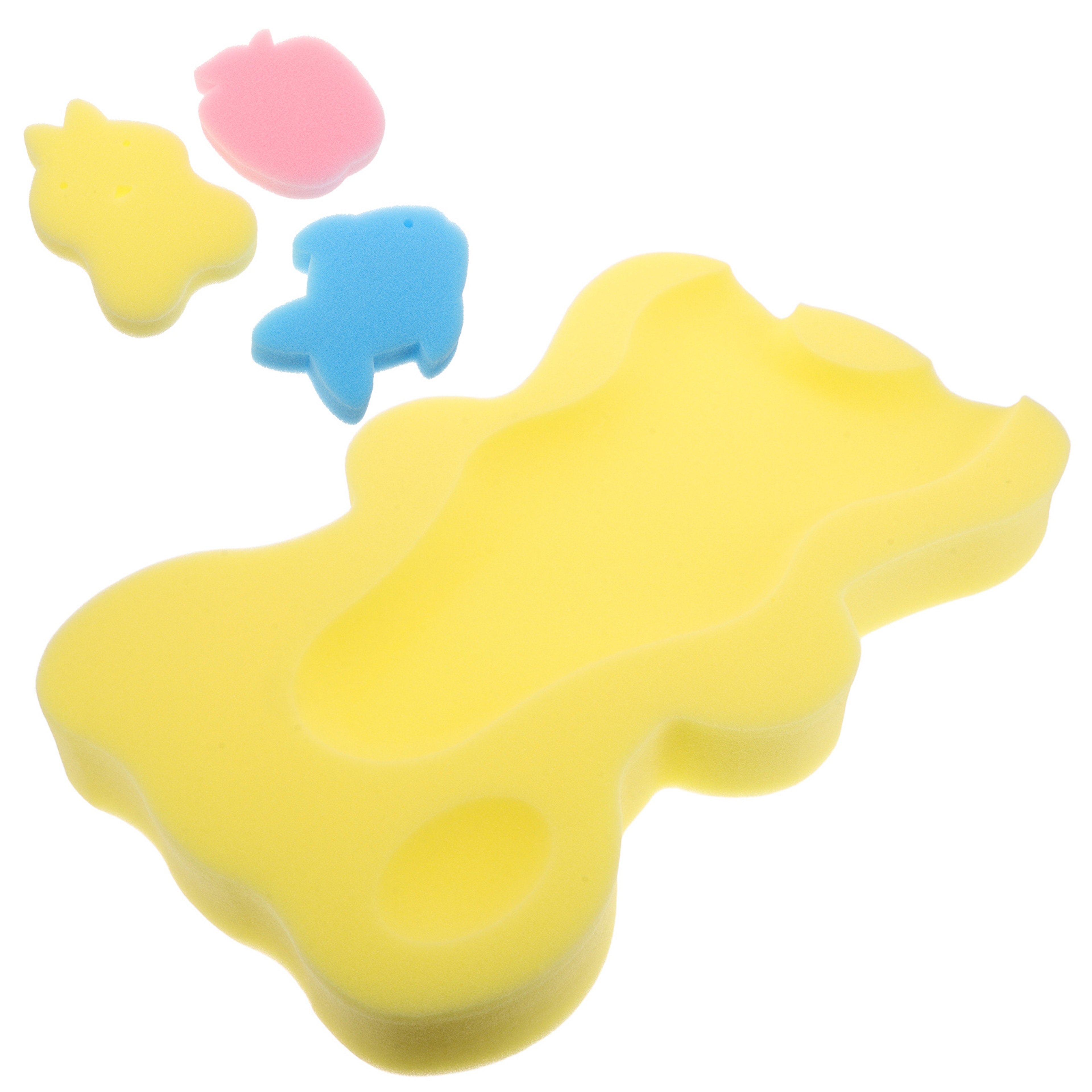 Non-Slip Infant Bath Support Mat Baby Bath Cushion Thick Newborn Sponge Pad, Soft Comfort Tub Cushion – view 1