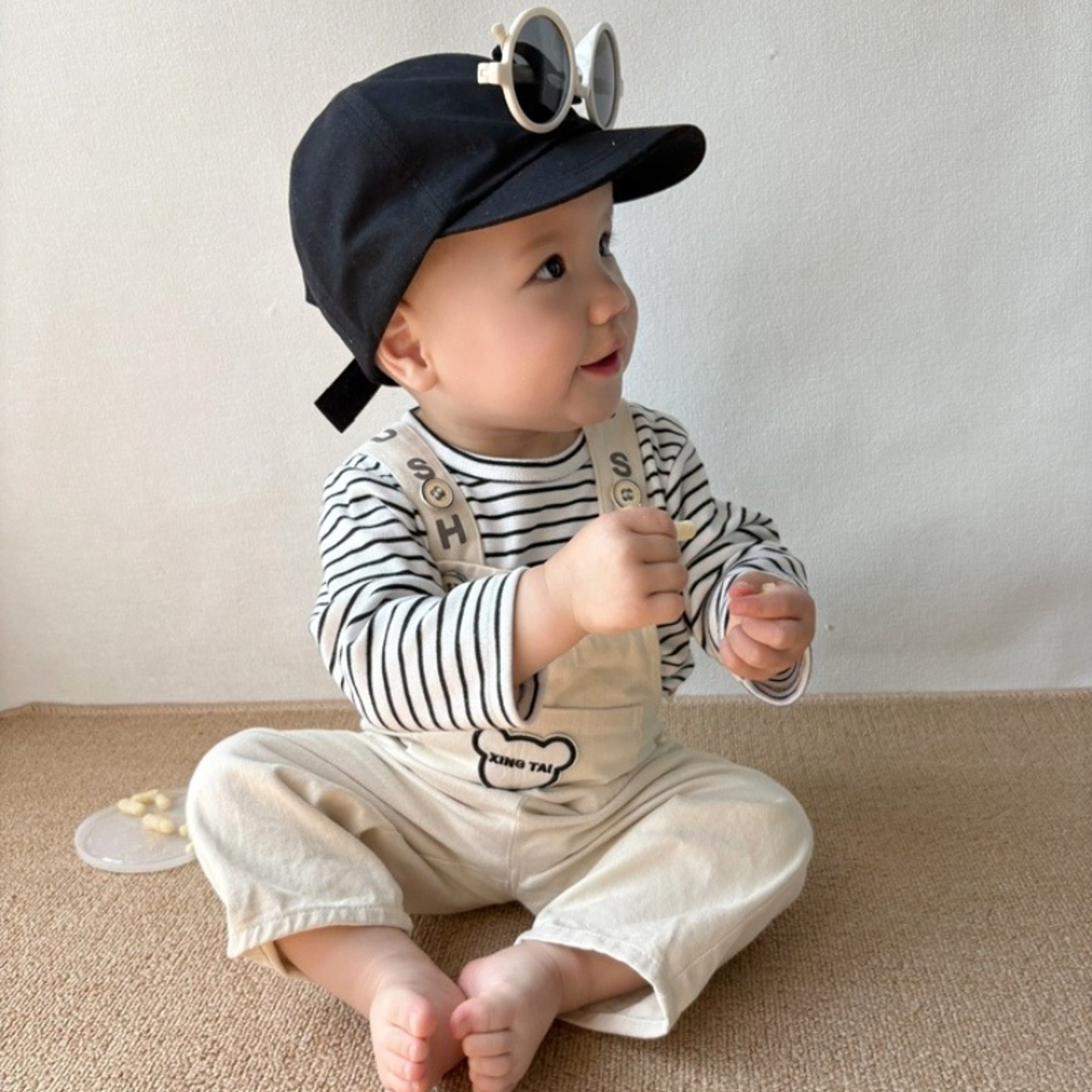 Tongue Duck Hat for Baby, Sunglasses Detachable Children Baseball Hat, Adjustable Kids Cap – view 1
