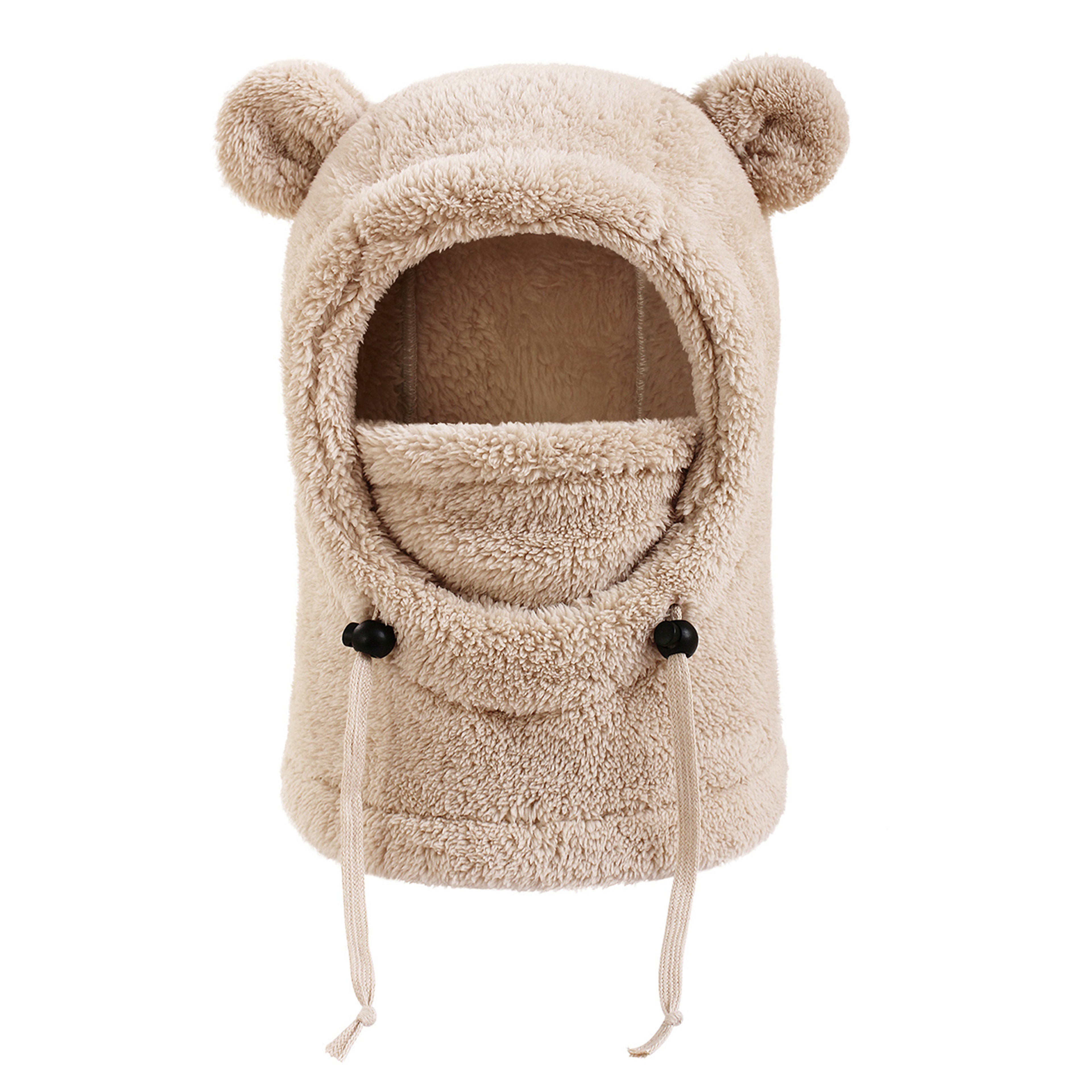Cold-proof Warm Balaclava Hat for Children, Ski Helmet Cap, Thermal Headgear, One Piece Beanie – view 9