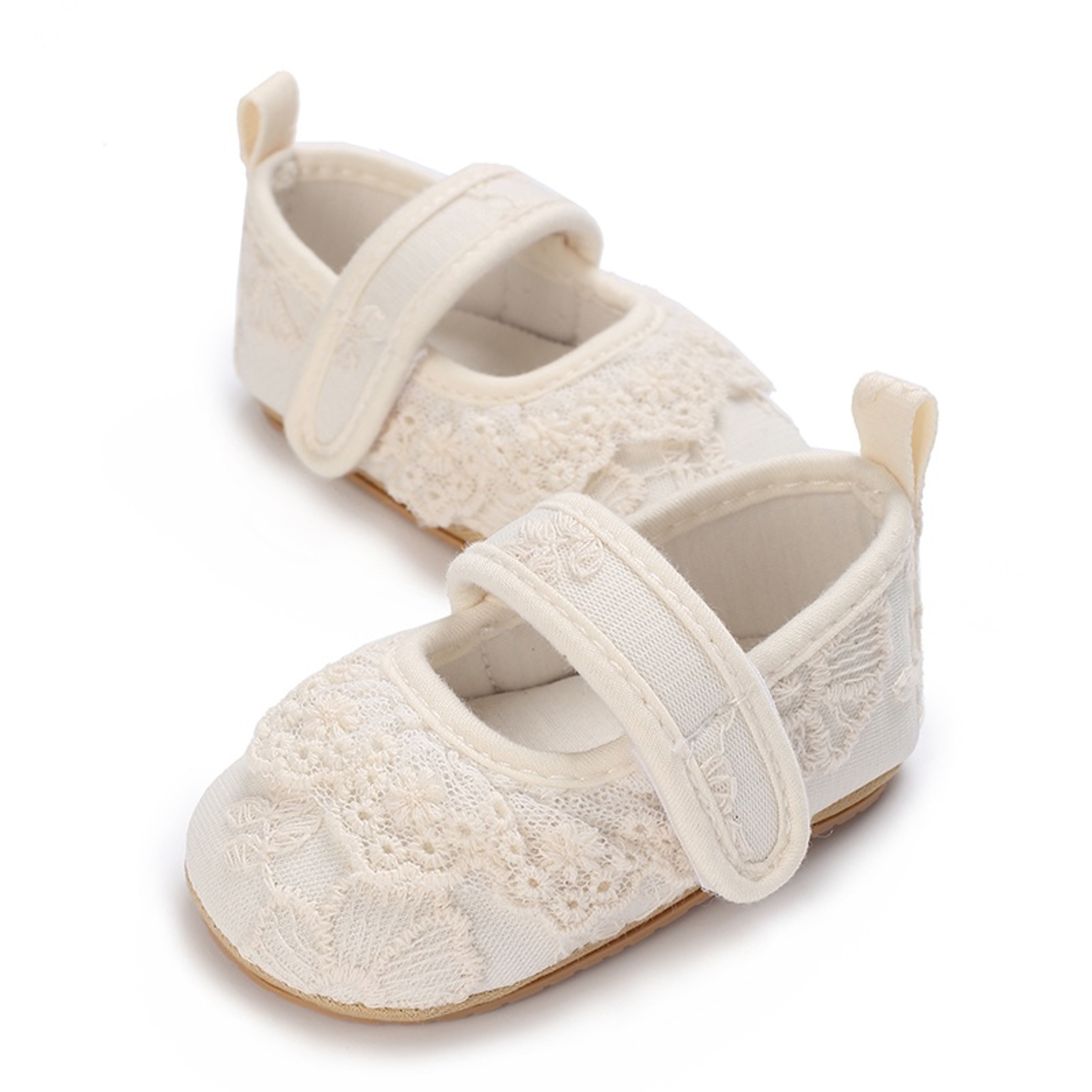 Soft Comfortable Newborn Shoes Girls Lace Tassel Design Baby Princess Crib Shoes For Infants 0