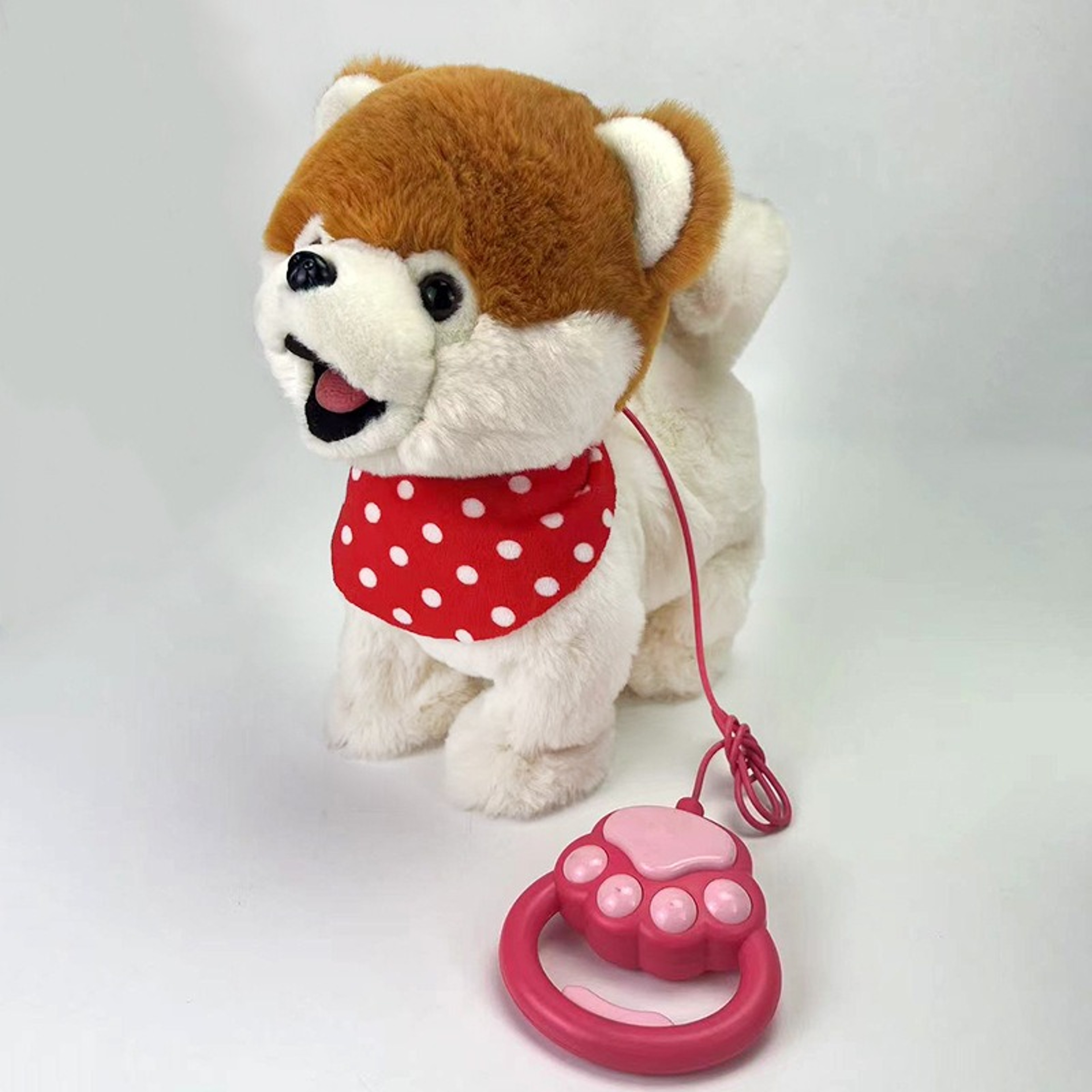 Interactive Robot Dog Sound Control Plush Puppy Toys Cat Lick Tongue Talk Bark Sing Music Animal Fo