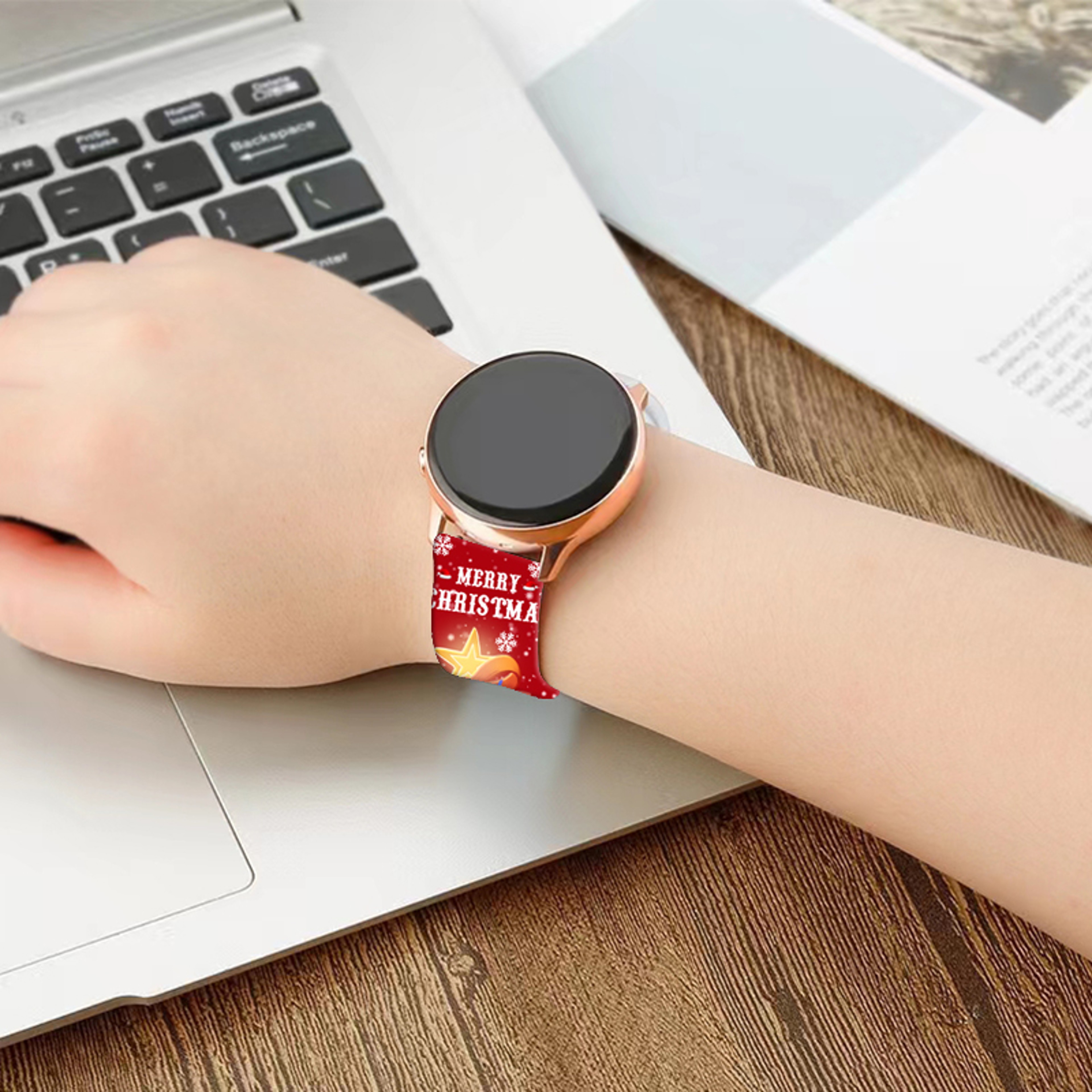 Replaceable Christmas Printed Strap For Watch Bracelet For Xiaomi Amazfit 0