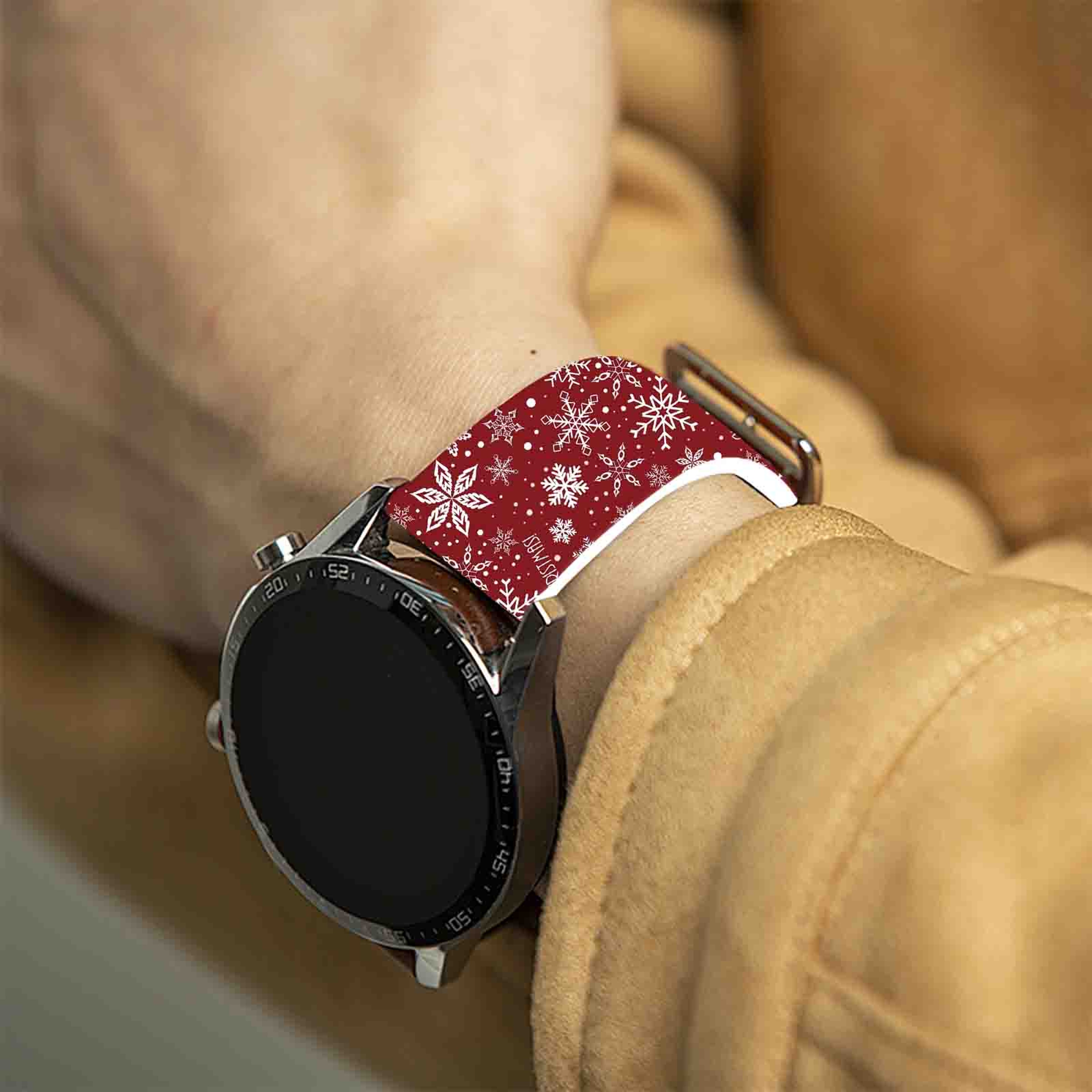 Replaceable Bracelet For Xiaomi Amazfit Christmas Series Print Strap 0