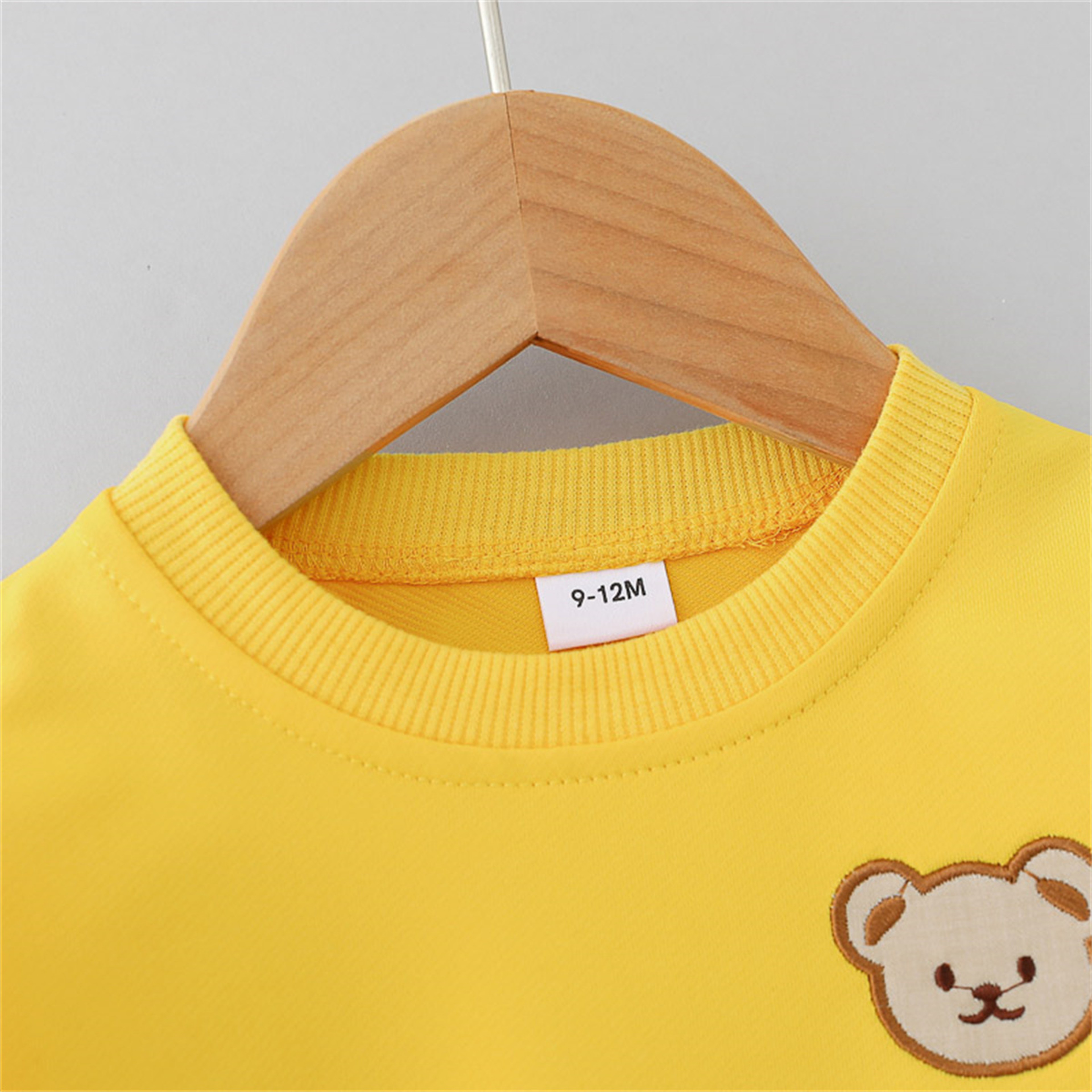 Little Bear Head Childrens Set Spring Autumn Long Sleeve Pants 5