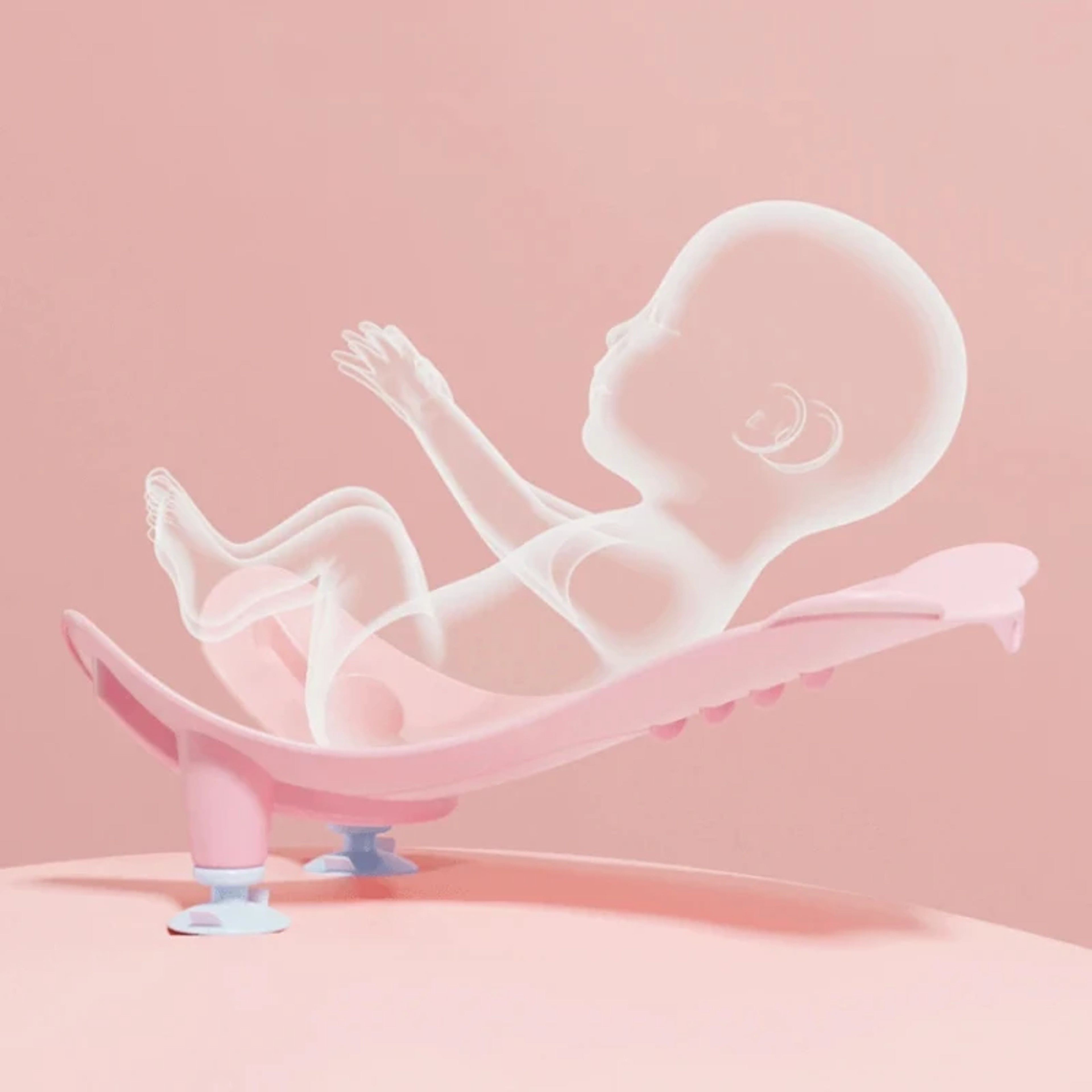 Baby Washing Buttocks Special Fart Basin Newborn Washing PP Bathtub For Girls Boys 1