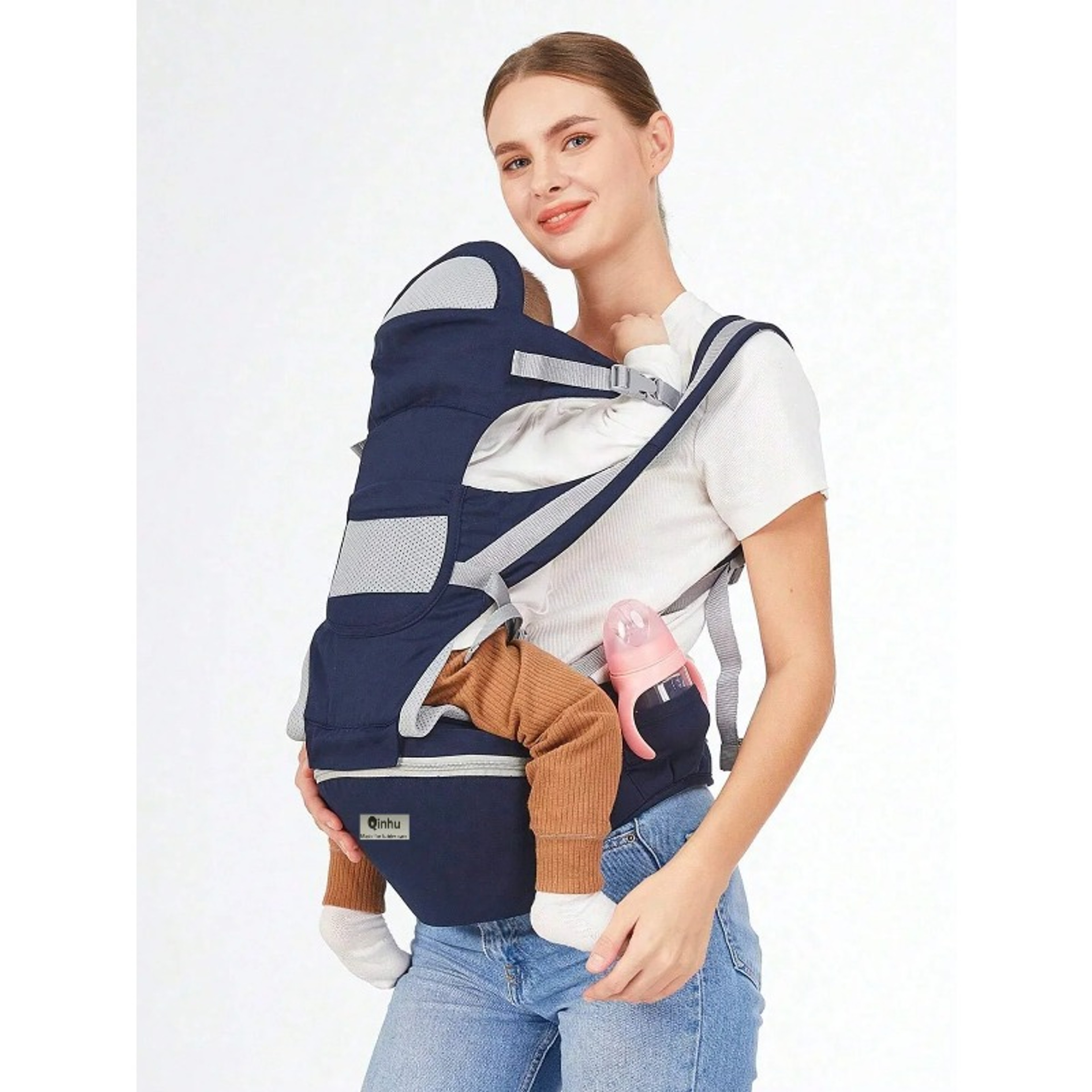 HighQuality Sling Adjustable Hipseat Multifunctional Baby Carrier For Toddlers Portable Infant Wrap 1