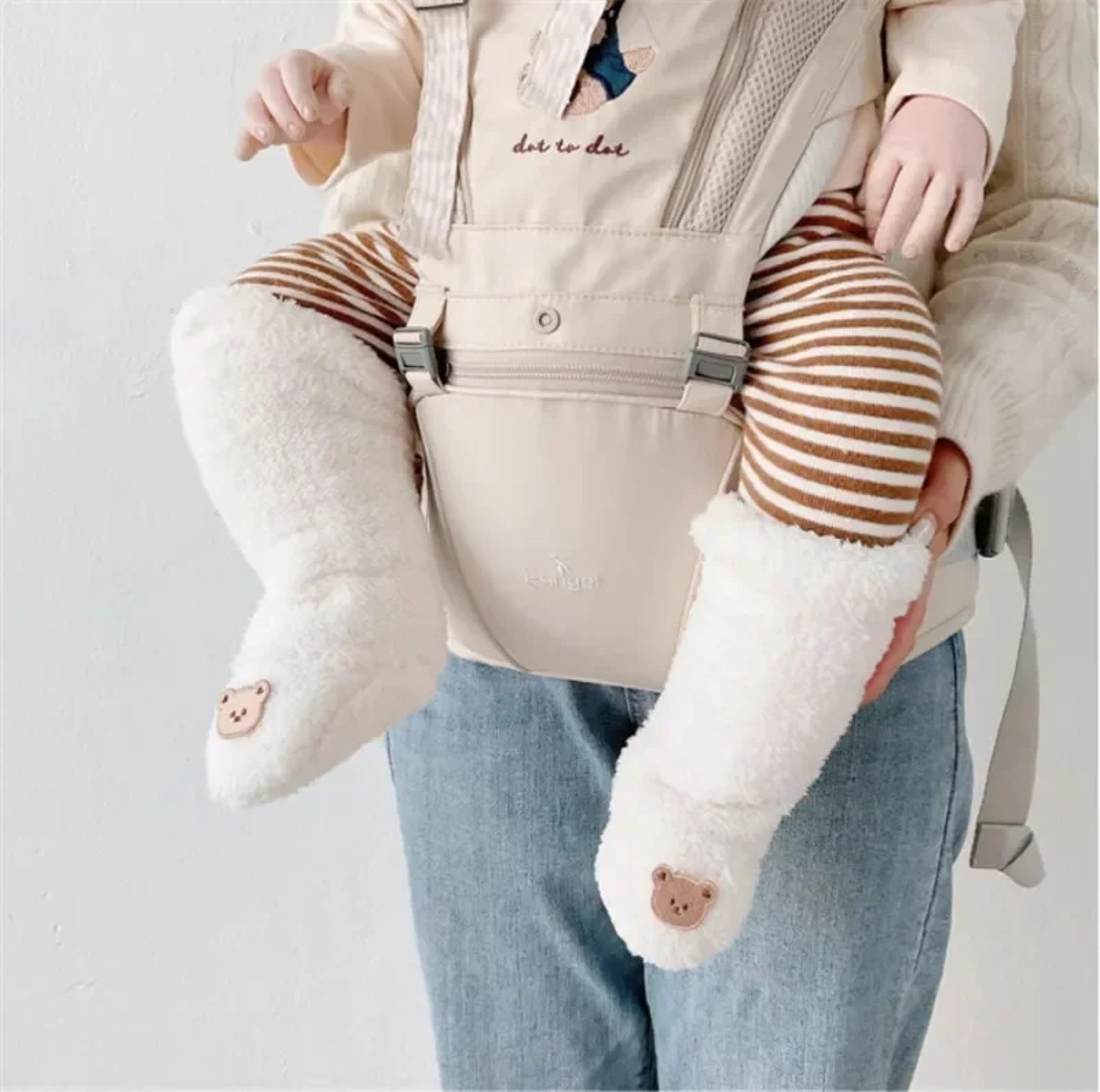Thick Warm Long Socks For Toddler Winter Baby Socks AntiSlip Floor Socks 4