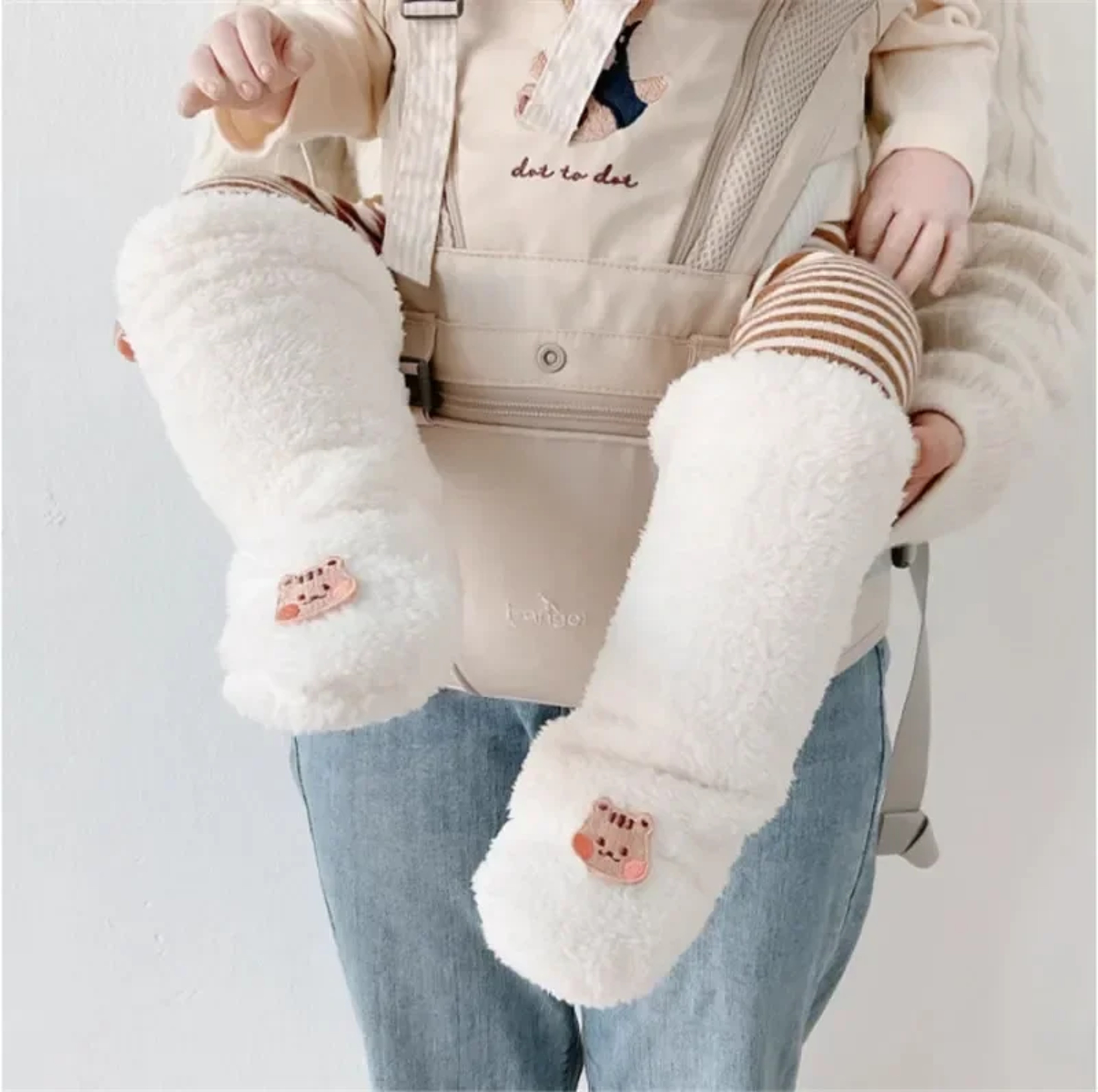 Thick Warm Long Socks For Toddler Winter Baby Socks AntiSlip Floor Socks 5