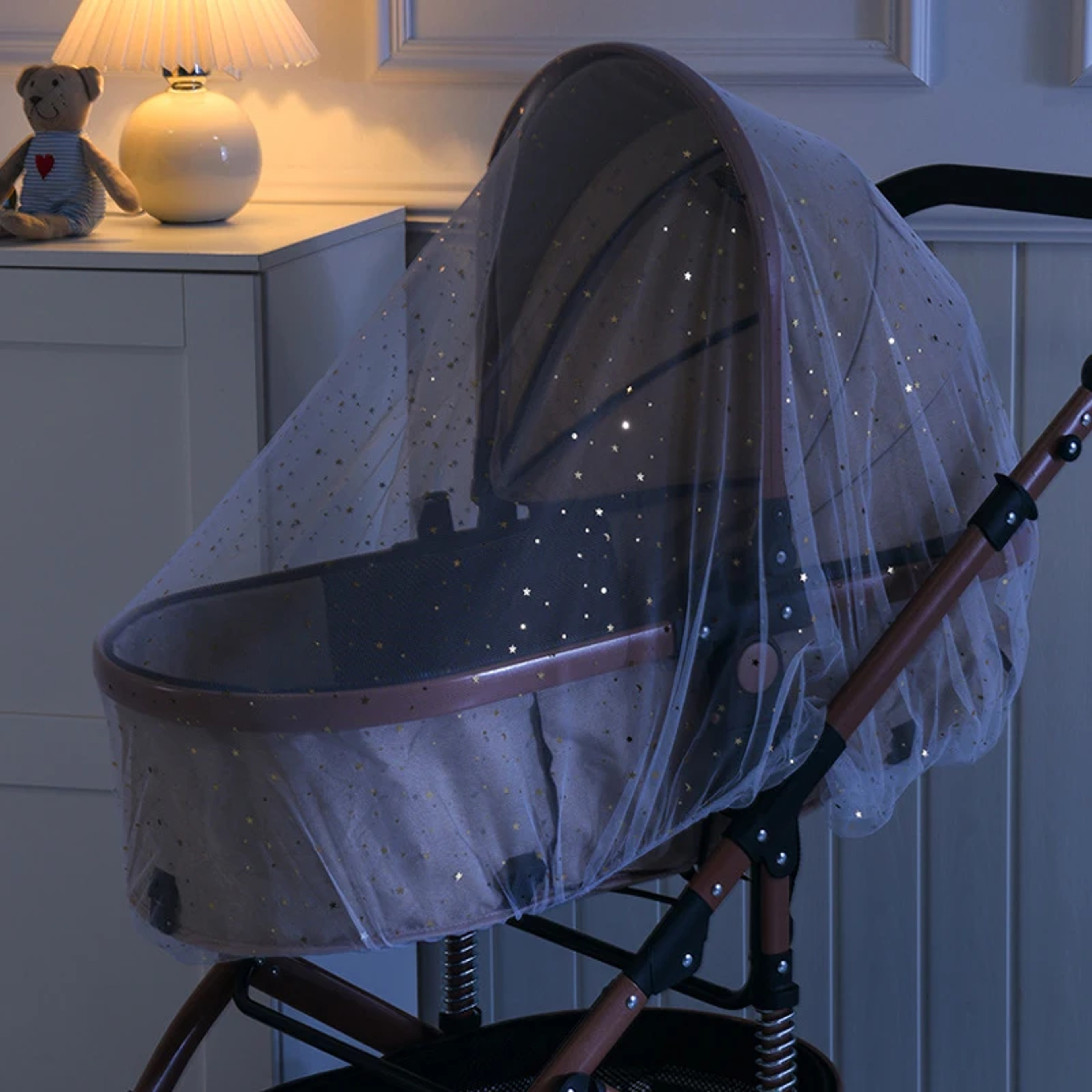 Universal Baby Cart Sunshade Pram Net Mosquito Net Protection Cover For Stroller Buggy 0