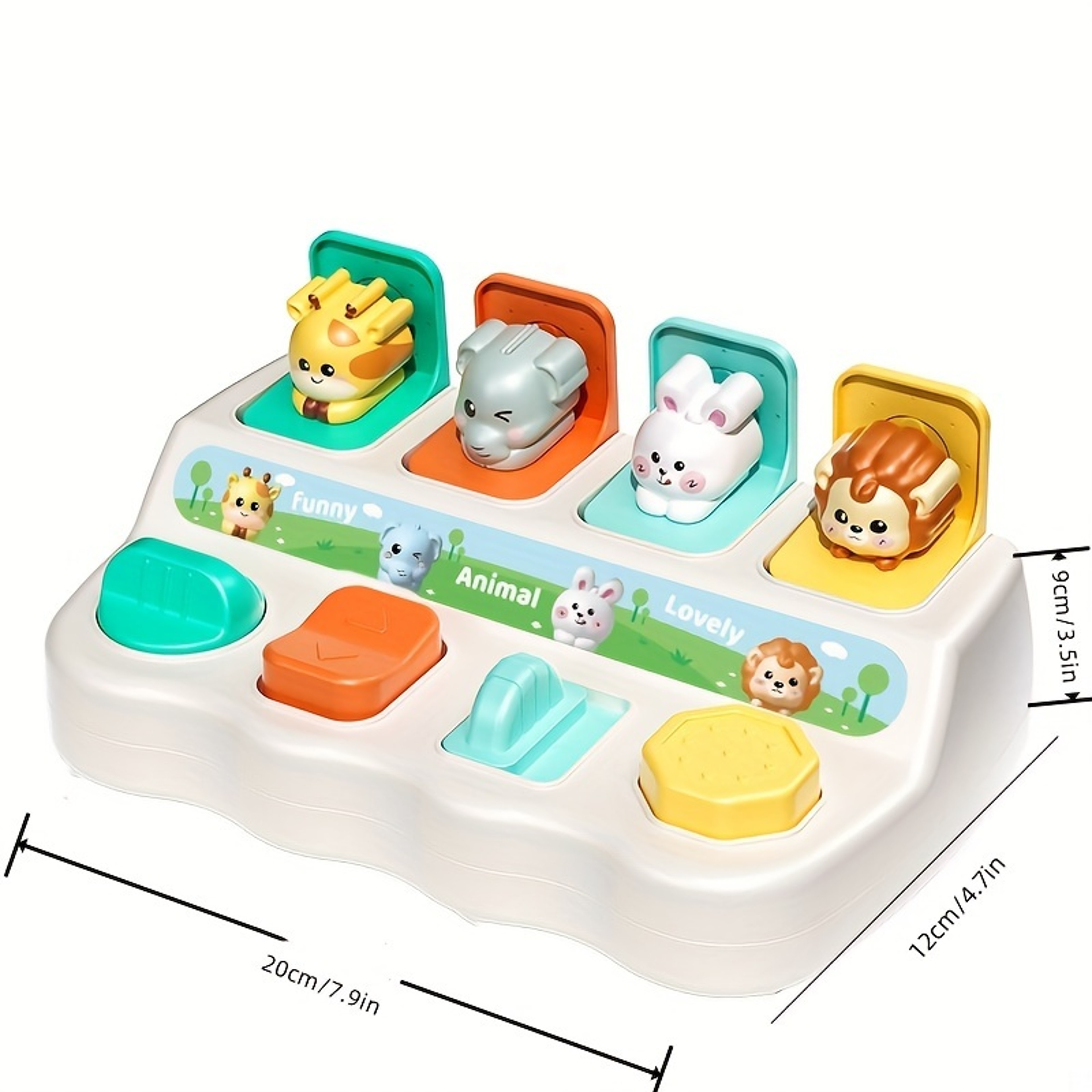 Montessori Learning Boxes Pop Up Animal Toys Boost Logic And Motor Skills Great For Birthdays 1