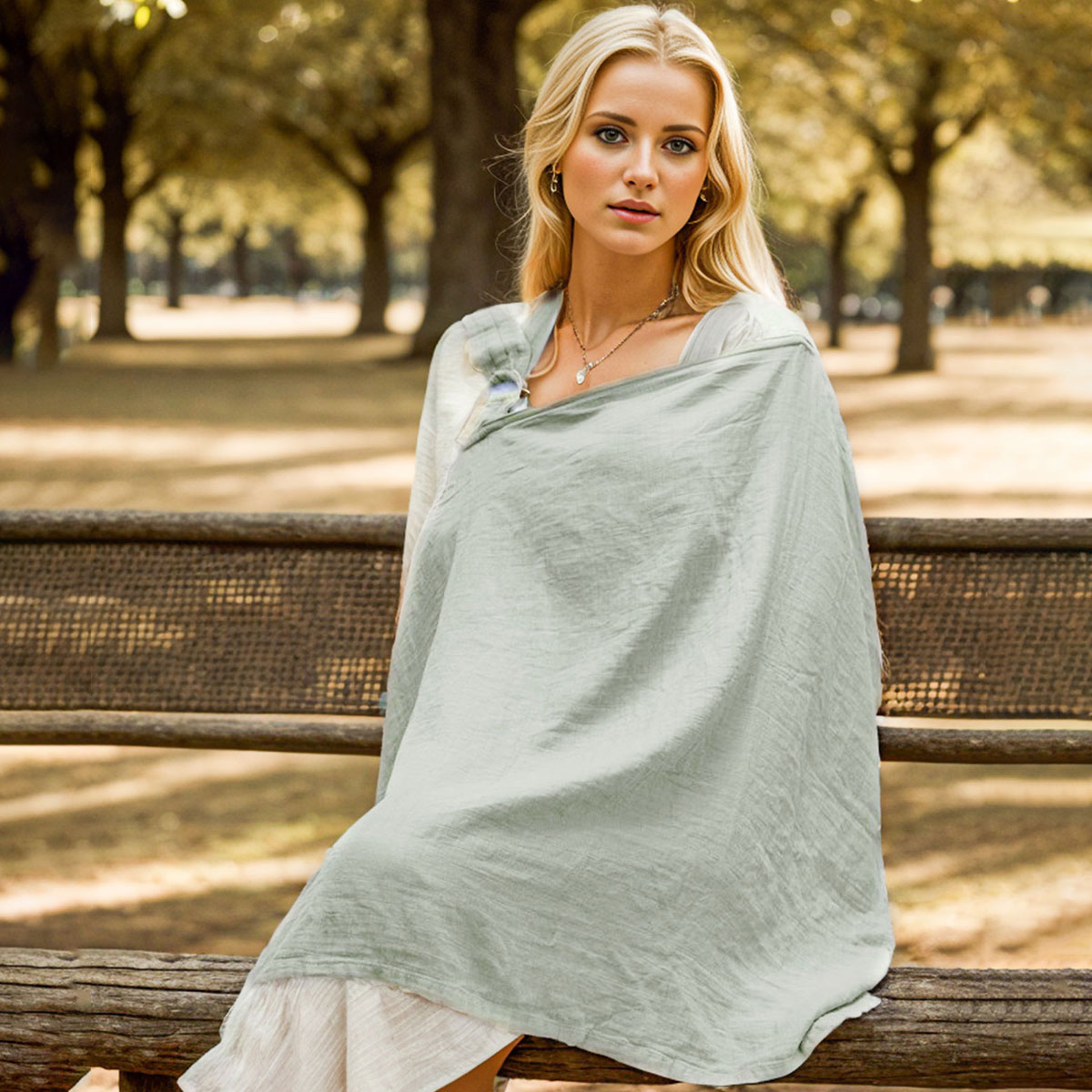 Sun Sham Shielding Cloth For Strollers Breastfeeding Towel Prevent Leakage 1