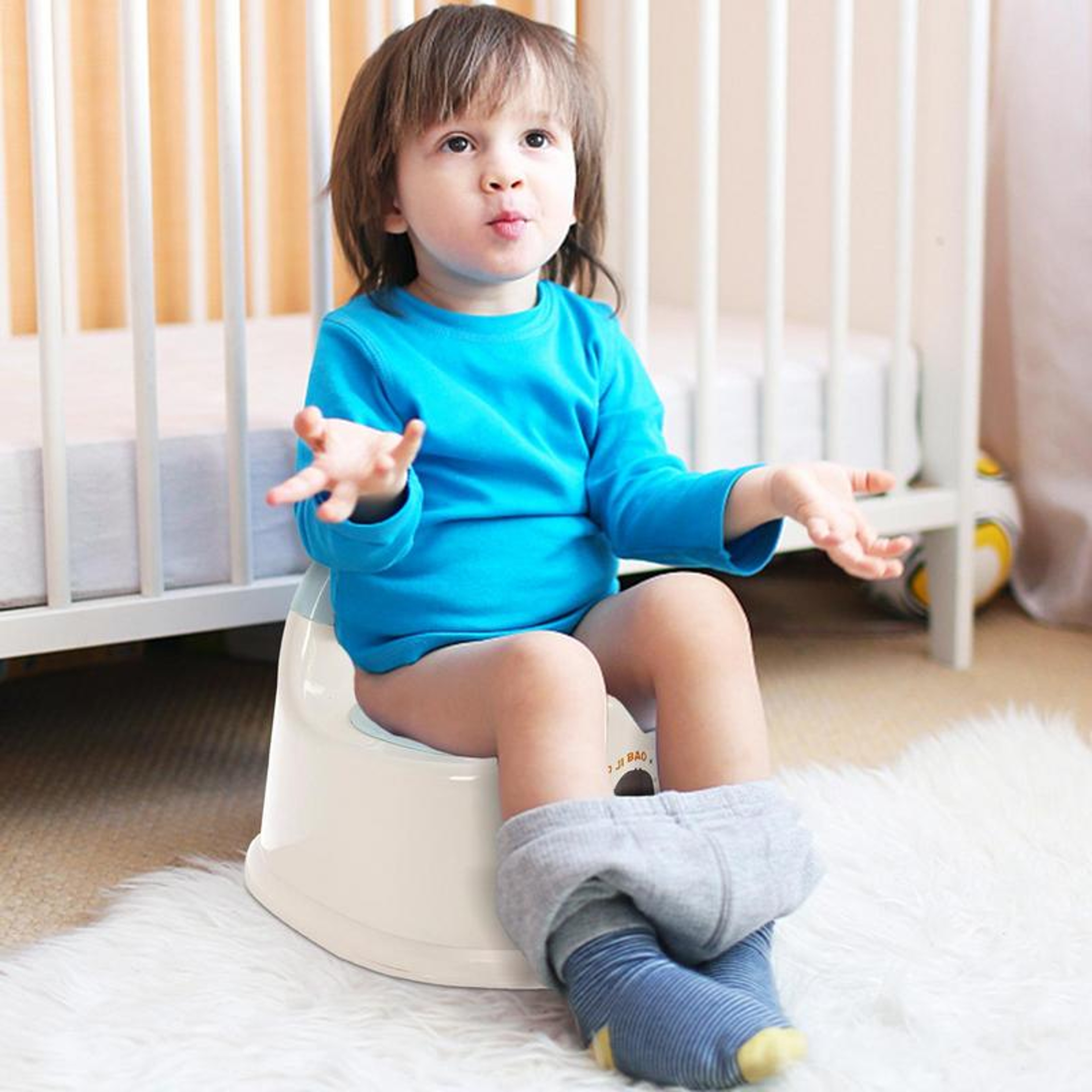 Cute Toddler Potty Training Seat Easy To Clean Spill Proof 4