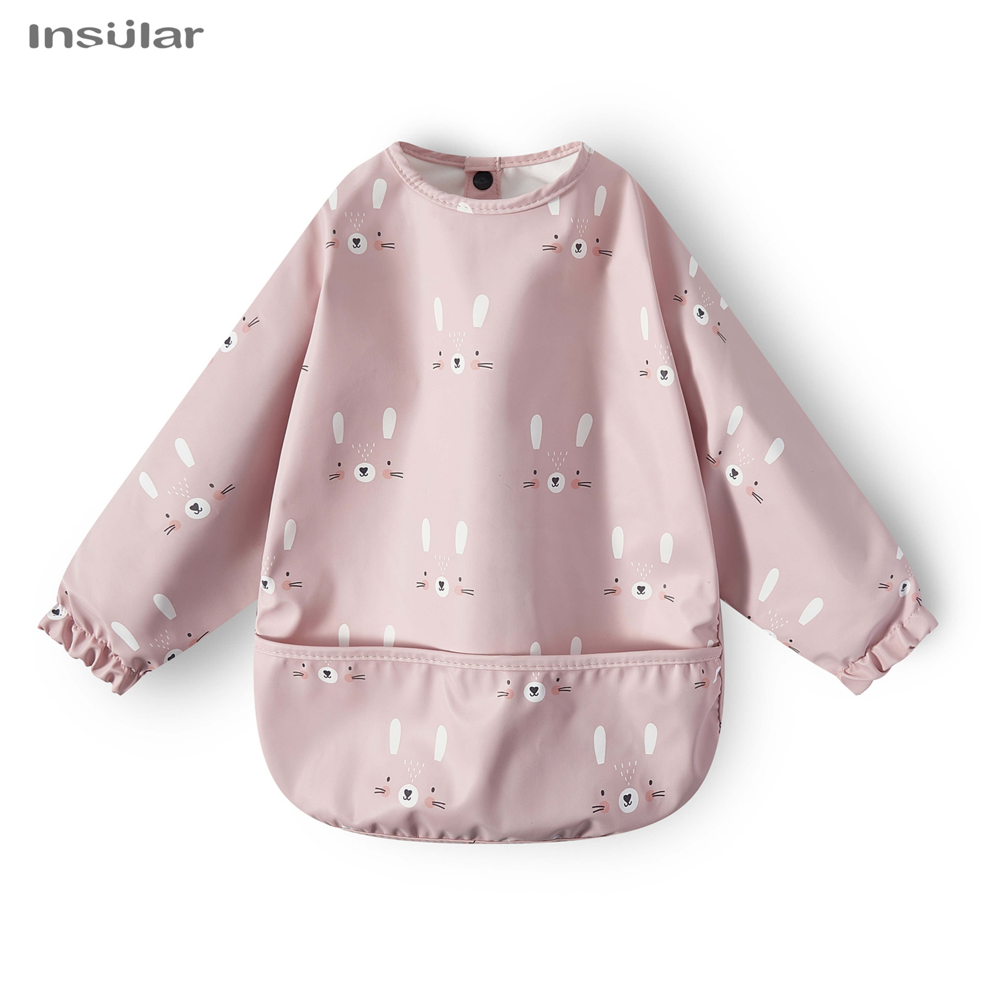Waterproof Long Sleeve Bibs Aprons New Baby Bib With Pocket For Feeding Accessories Bibs For Childr 6