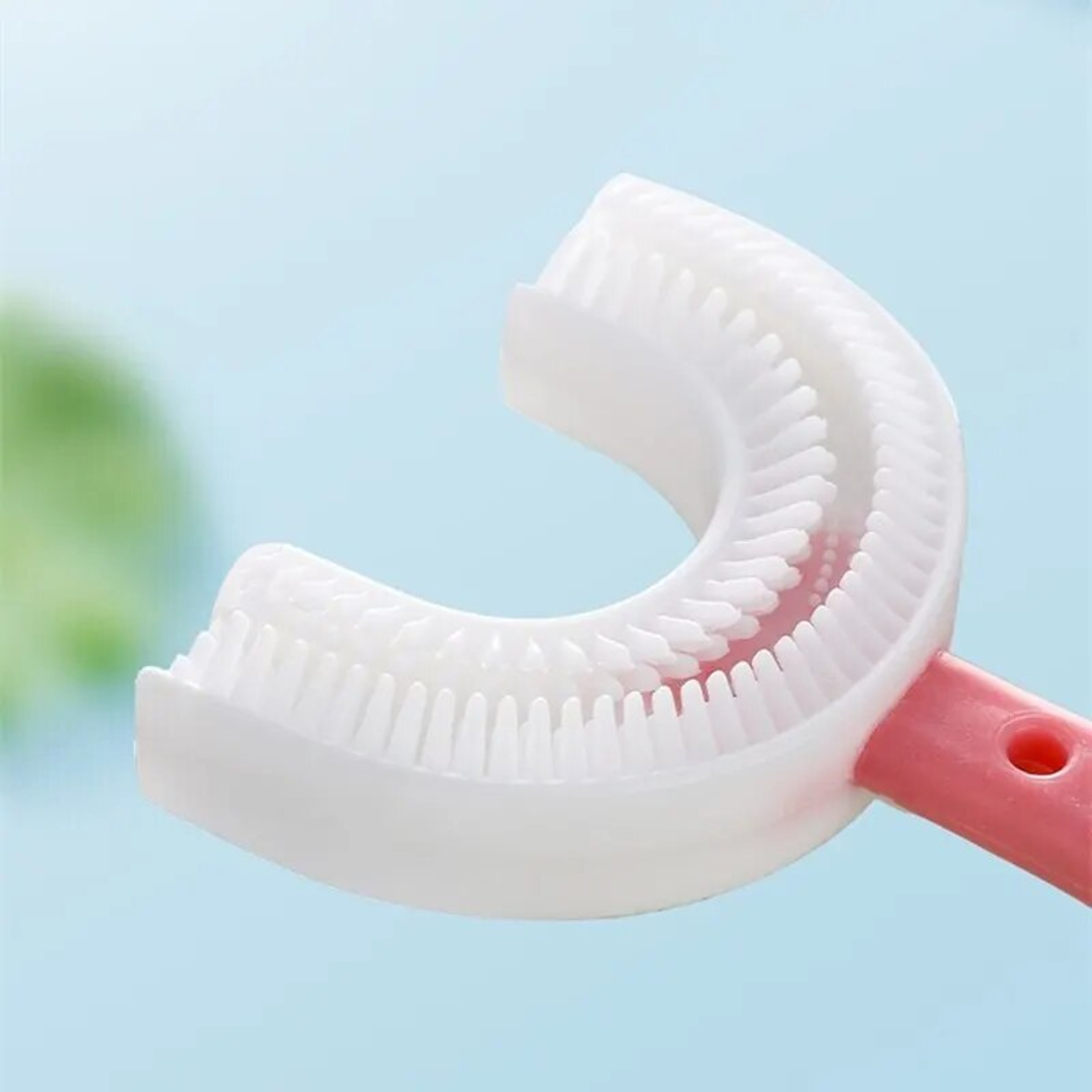 Baby Teeth Cleaning Oral Cleaning Toothbrush U Shaped Kids Toothbrush Brushing Instrument Children  1