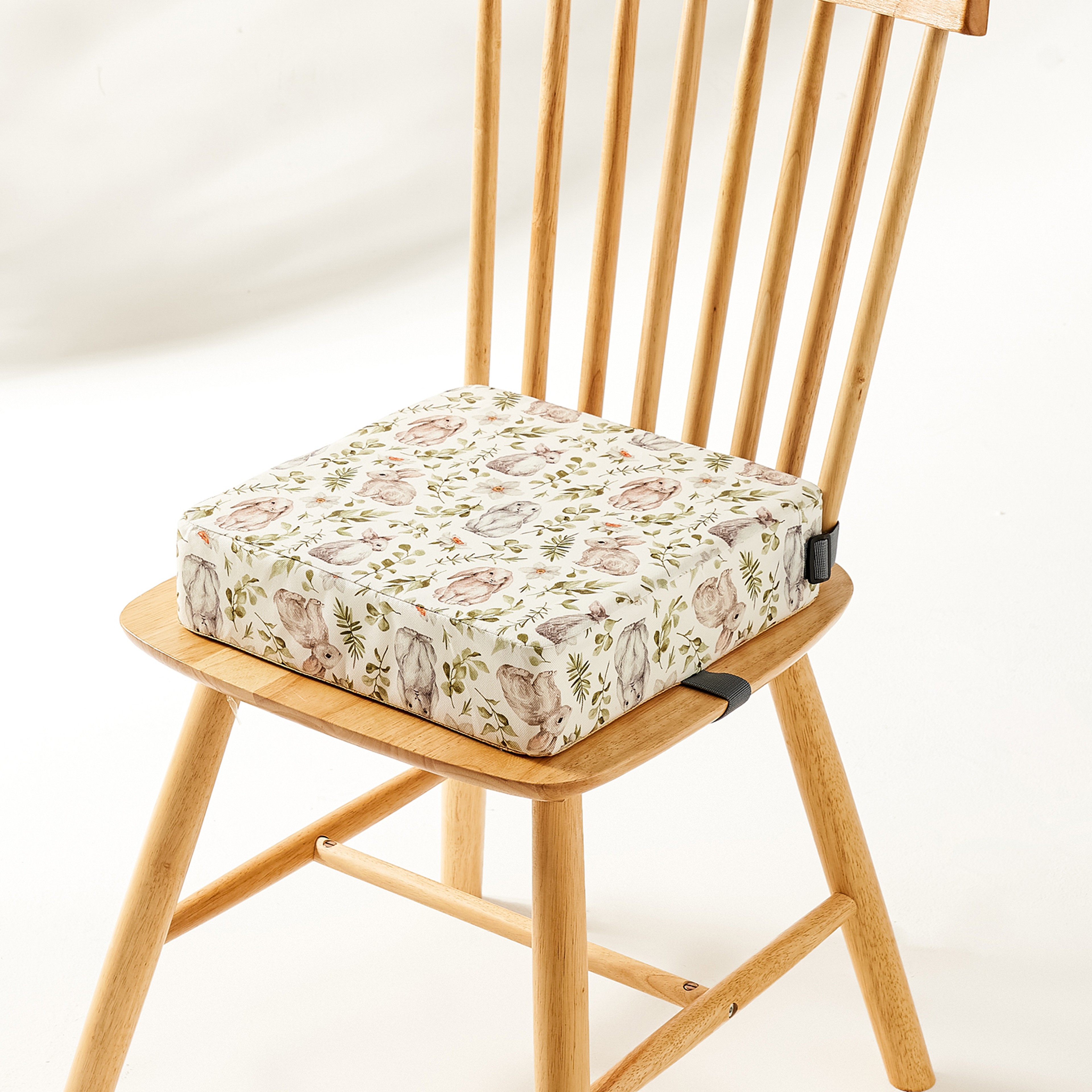 Baby Booster Seat Portable Kids Dining Heighten Cushion Children Increased Chair Pad Adjustable Rem 6