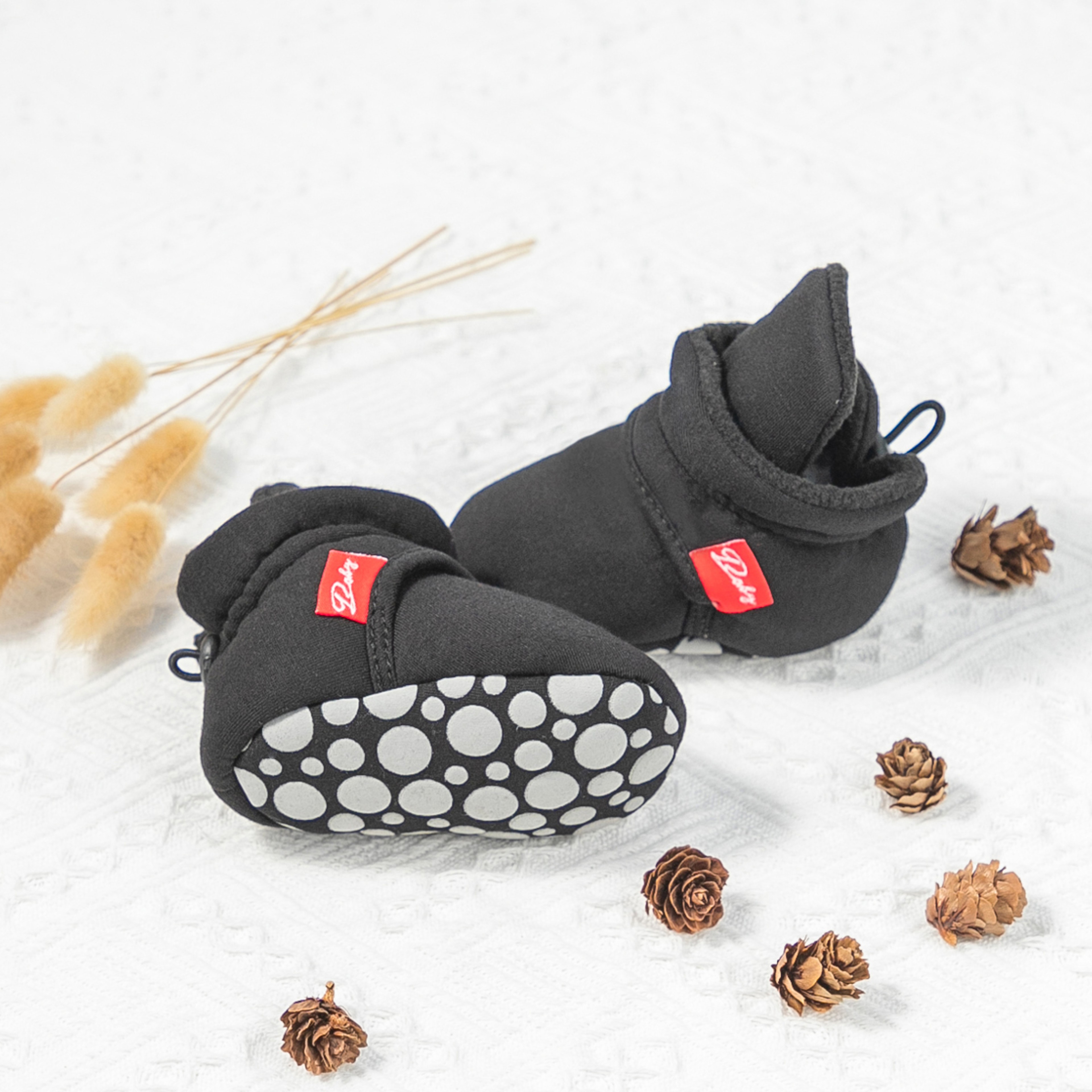 Soft Winter Baby Socks Booties First Walkers Antislip Indoor Warm Newborn Shoes 0