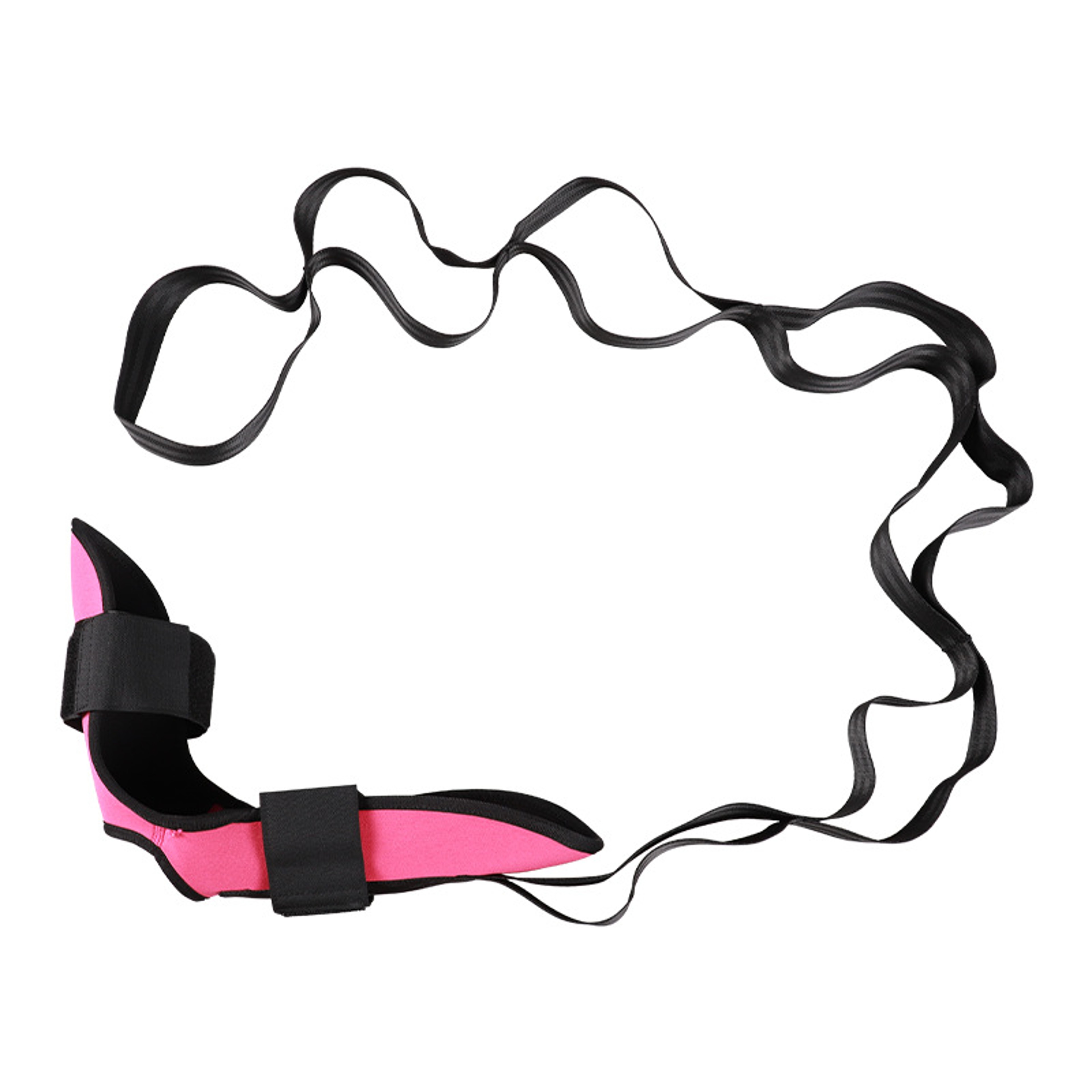 Foot Stretching Band Segmented Yoga Stretching Band Leg And Foot Training Adjustment Assisted Rehab 4