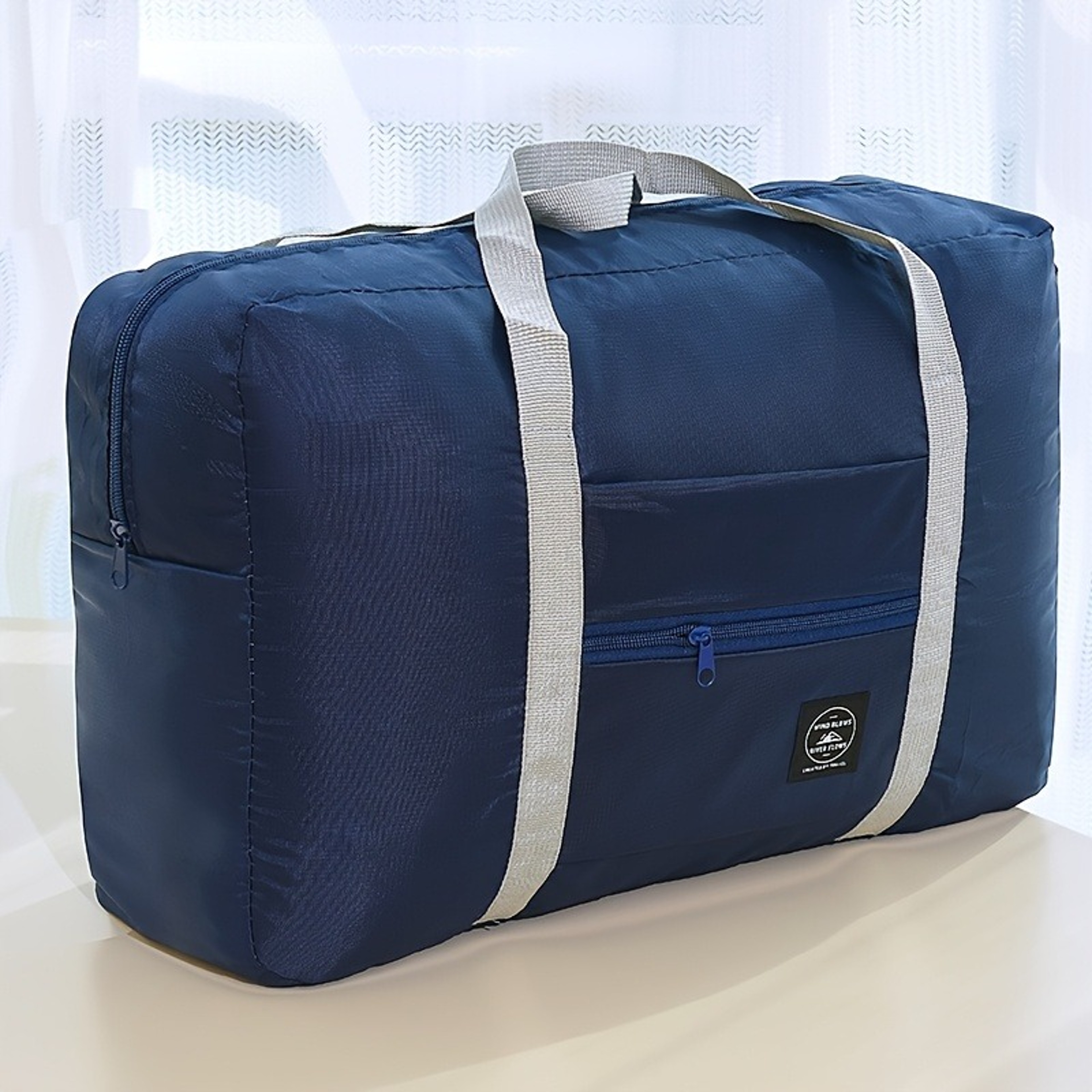 Expandable Fitness Bag, Foldable Large Capacity Travel Luggage, Sports Carry On, Weekend Luggage Check In – view 8