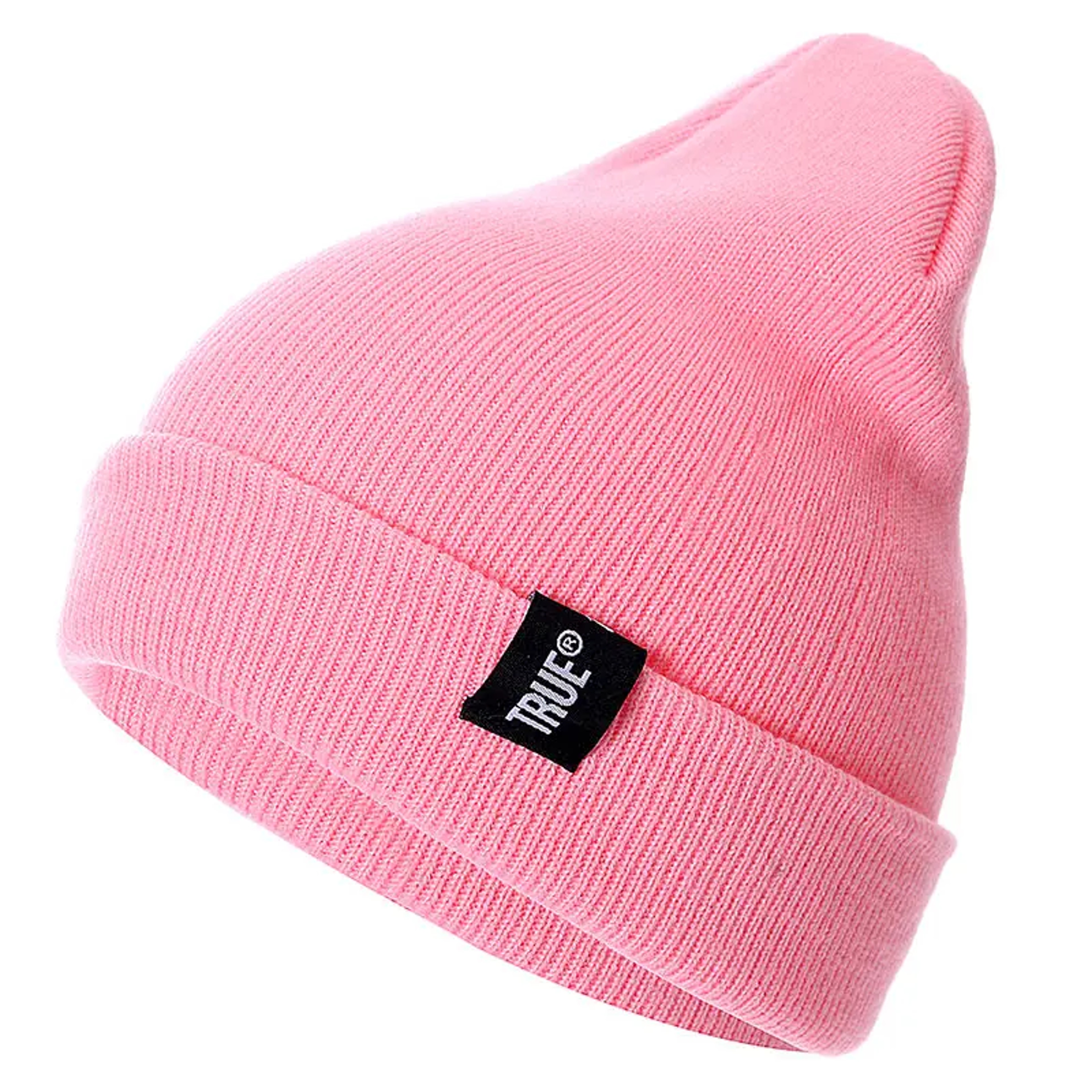 Casual Beanies For Men Women Letter True Colors Knitted Winter Hat Solid Hiphop Skullies Hat Unisex 5