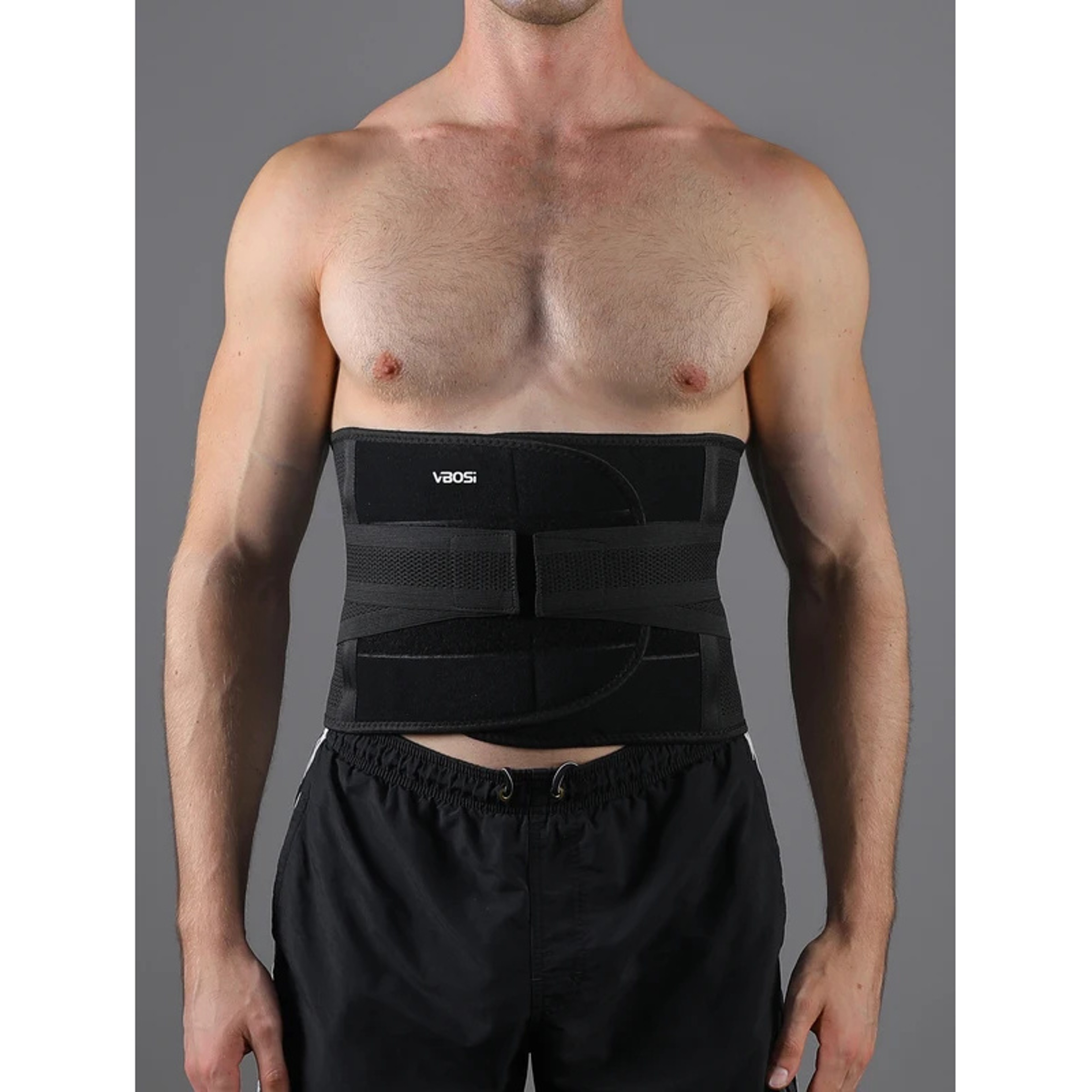 Unisex Lower Back Support, Adjustable Waist Trainer, Tummy Band for Cycling, Weightlifting – view 2