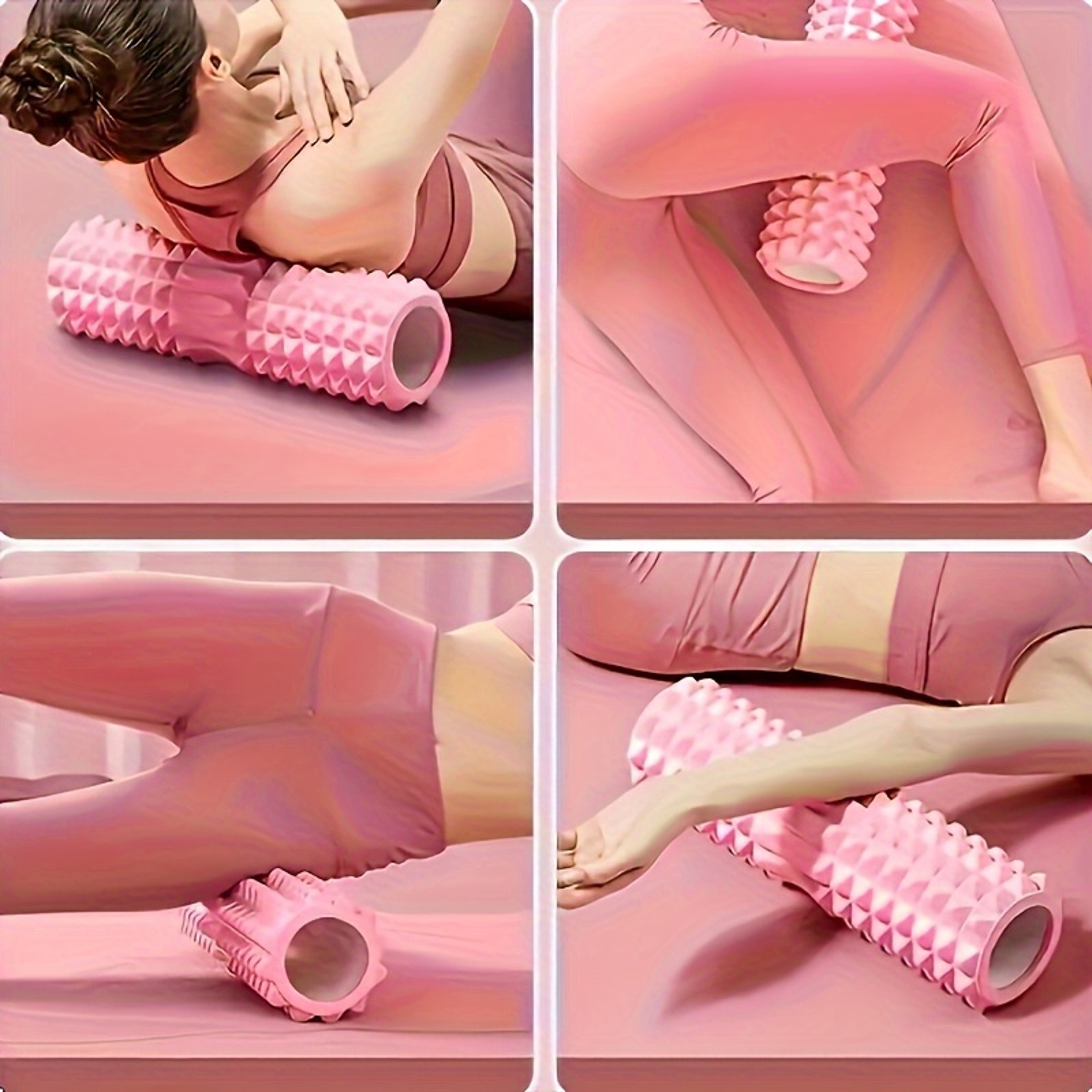 Back Pain Relief Muscle Roller Foam Roller For Deep Tissue Massage EVA Roller For Self Massage Exer
