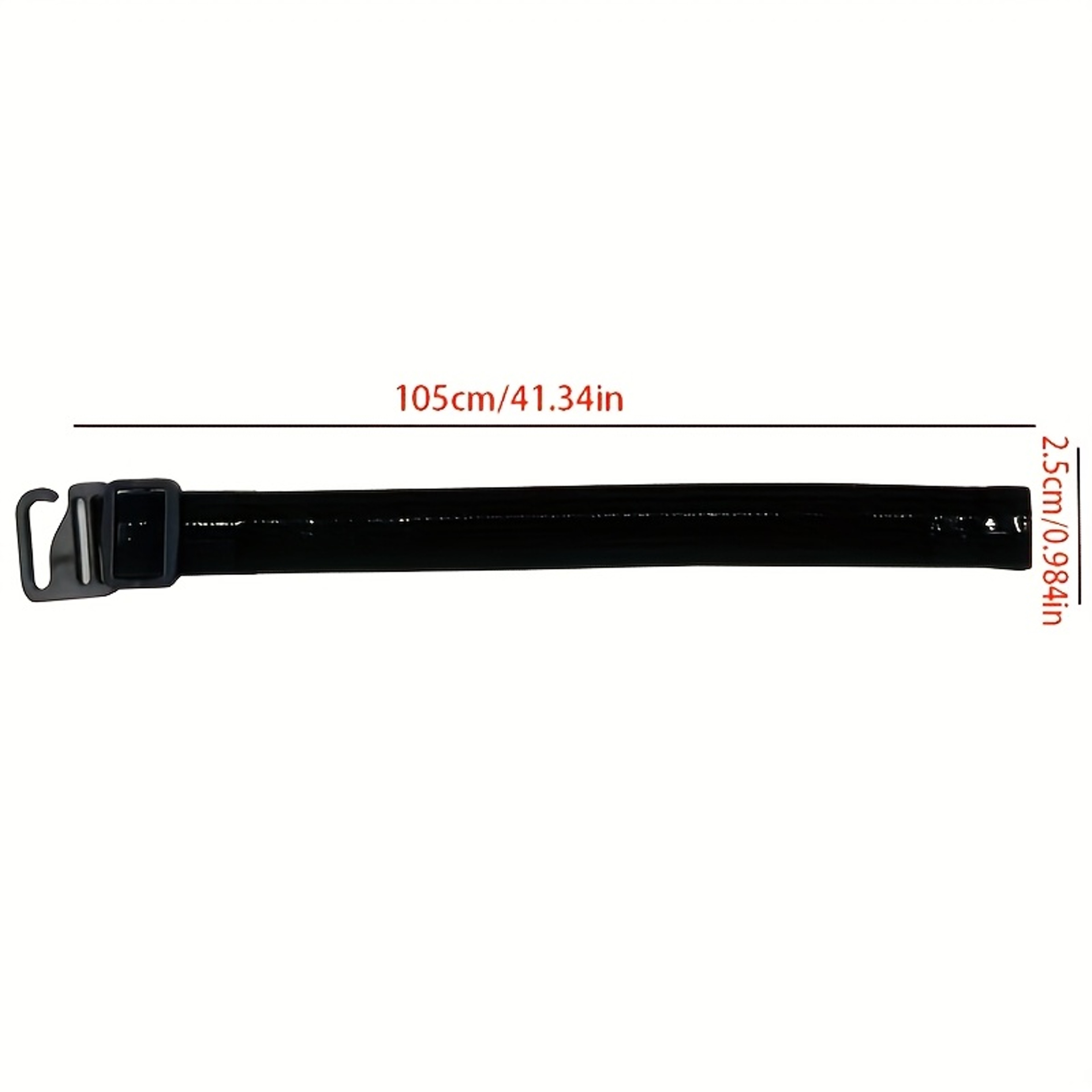 Adjustable Elastic Non-Slip Shirt Stays, Men's Knit Fabric, Polyester Belts for Formal Shirts, Perfect for Weddings – view 2
