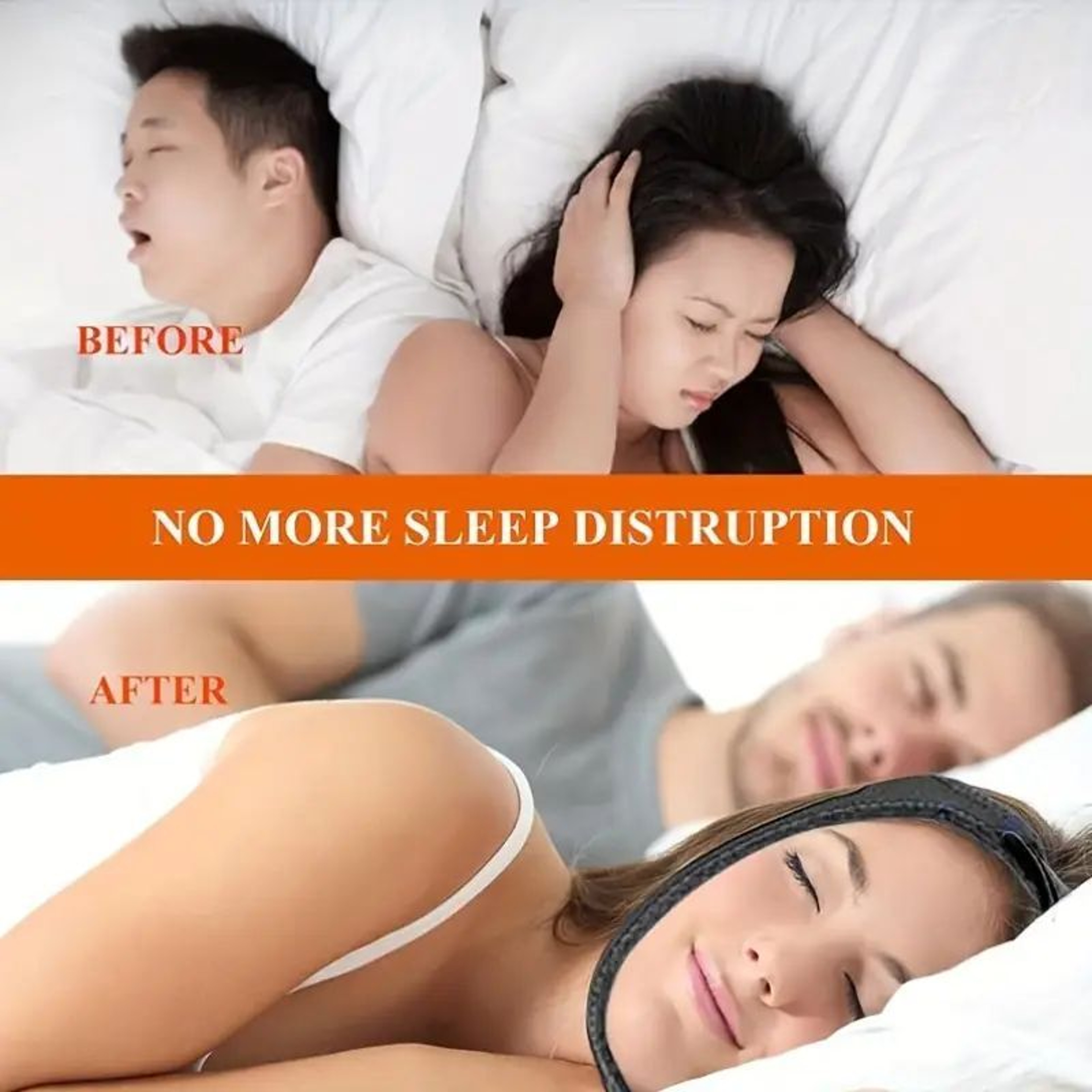Open Mouth Breathing Corrective, Anti-snoring Band, Open Mouth Rest, Anti-snoring Chin Sleep – view 3