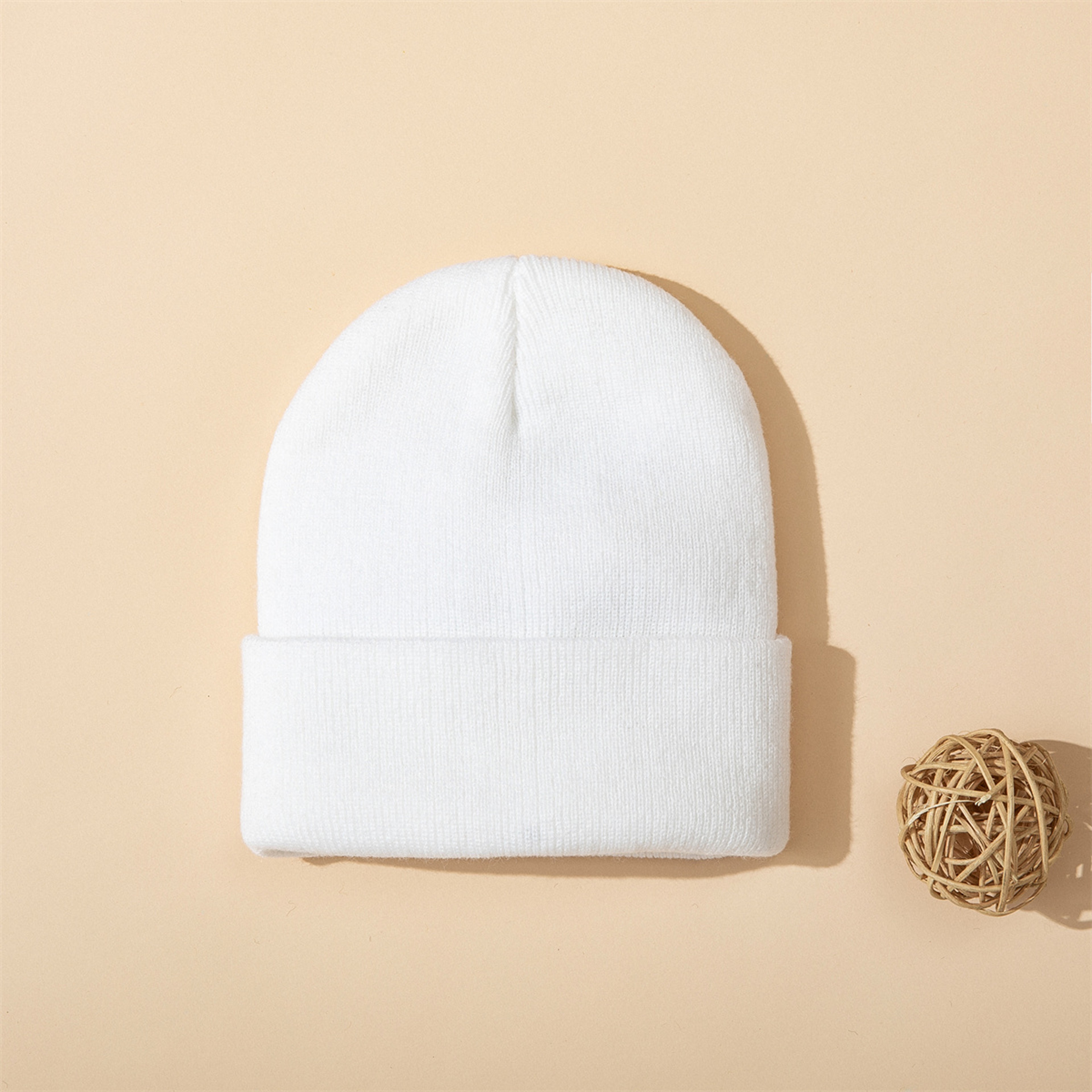 Baby Knitted Hat 1pcs, Soft Comfortable Toddler, Winter Warm Newborn Infant, Boys Girls Kids Bonnet, Autumn – view 2