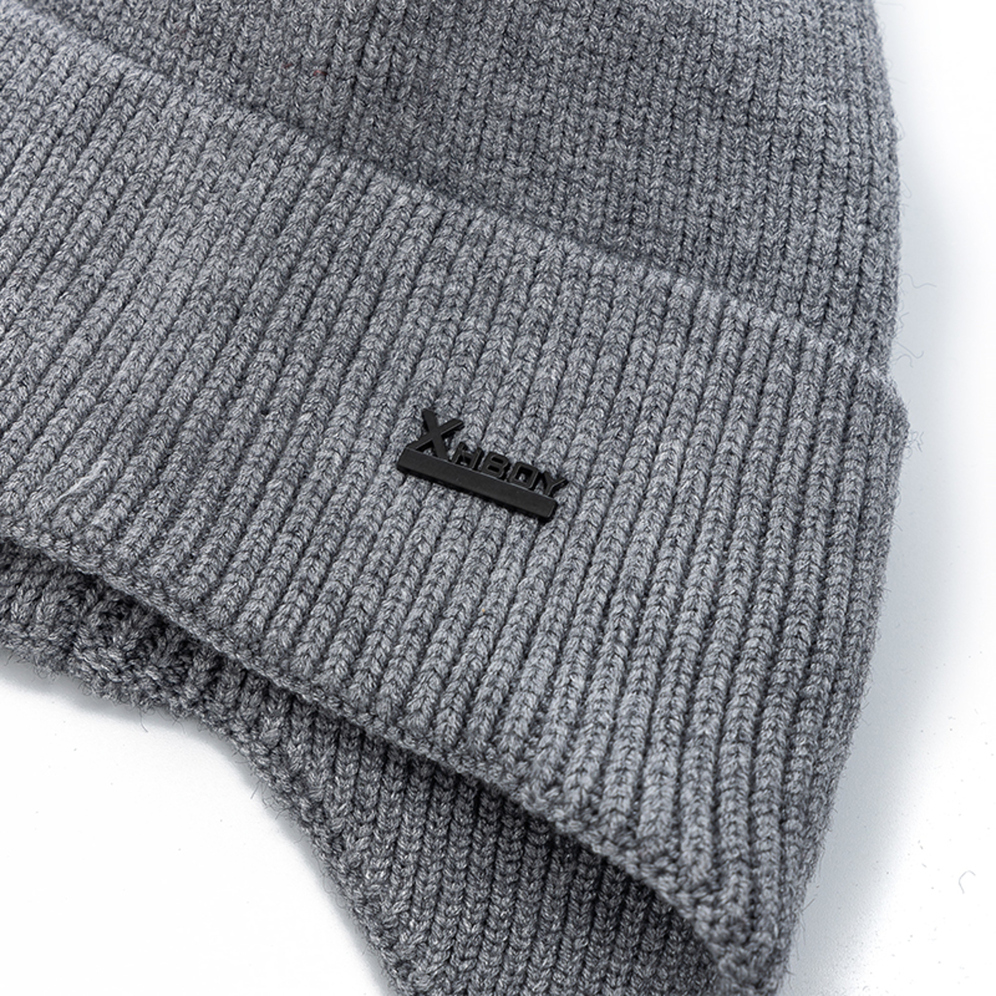 Men Winter Hat New, Soft Beanie Hat for Male, Fleece Warm Earflap Cap, Outdoor Thicken Ski Sports Knitted Hat – view 3