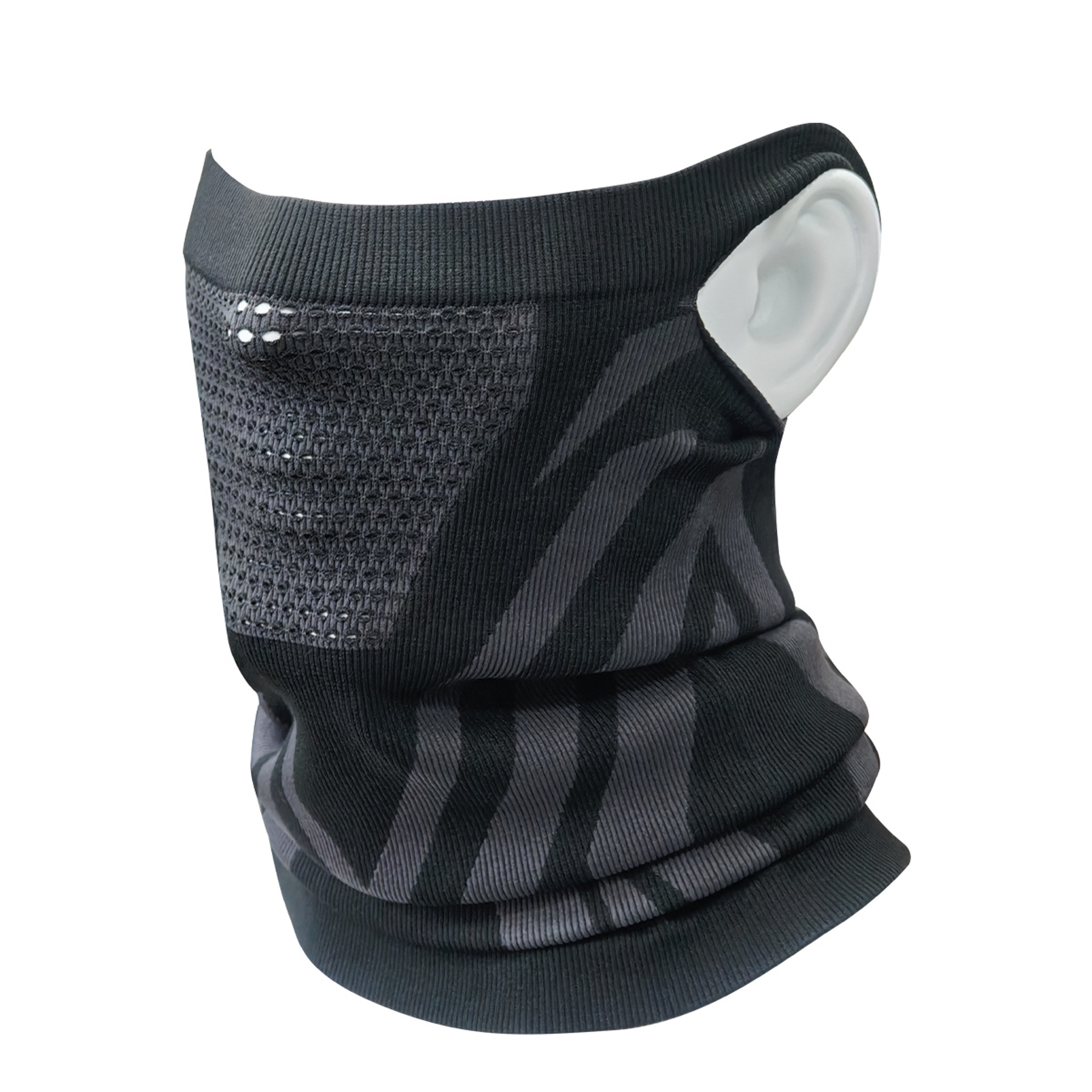 Balaclava Ear-Loops Anti-shedding, Winter Neck Warmer Gaiter, Windproof Face Mask for Ski Snowboard – view 6