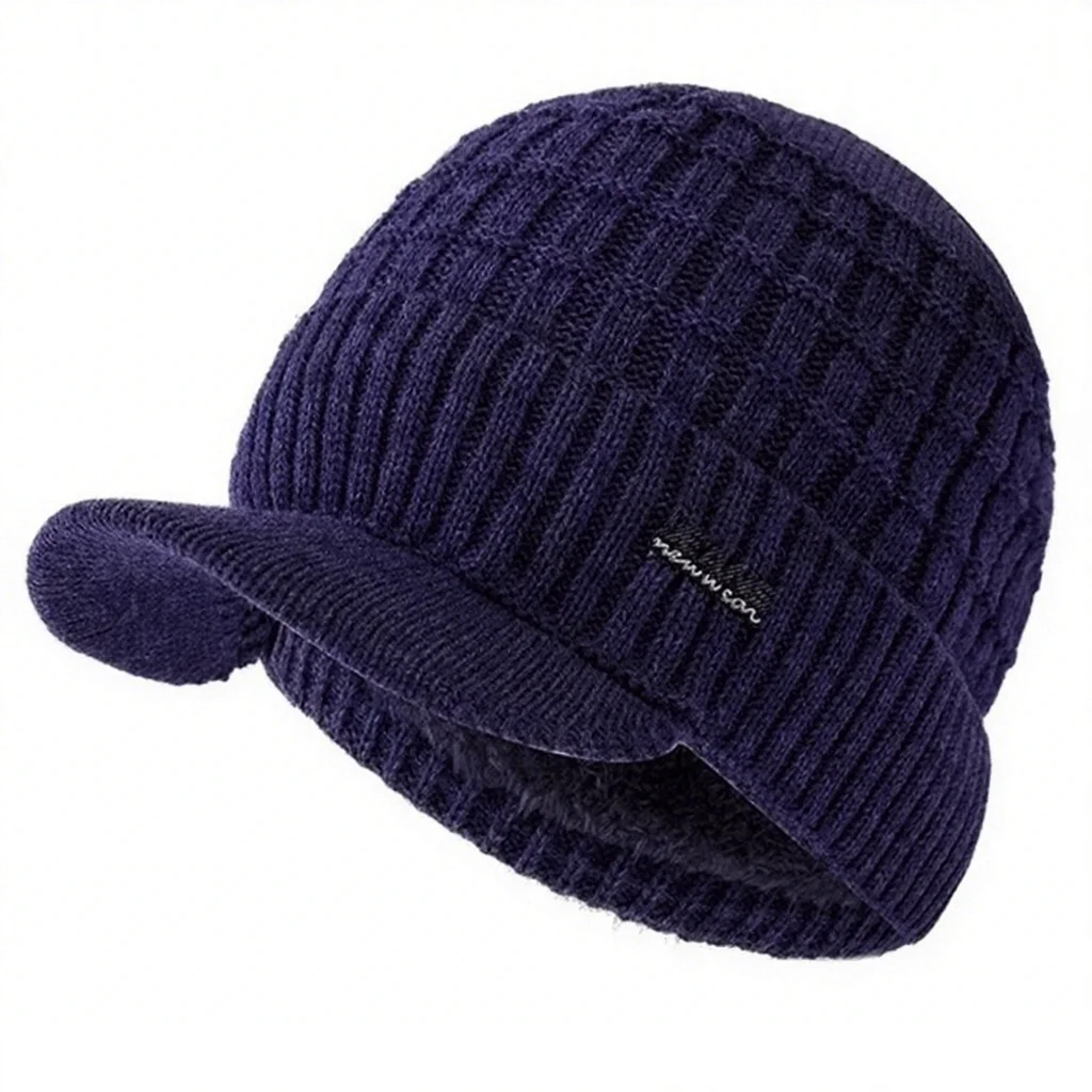 Stylish Soft Beanie Hat For Men Women New Style Unisex Winter Hat Outdoor Knitted Hat Plush Fleece  7