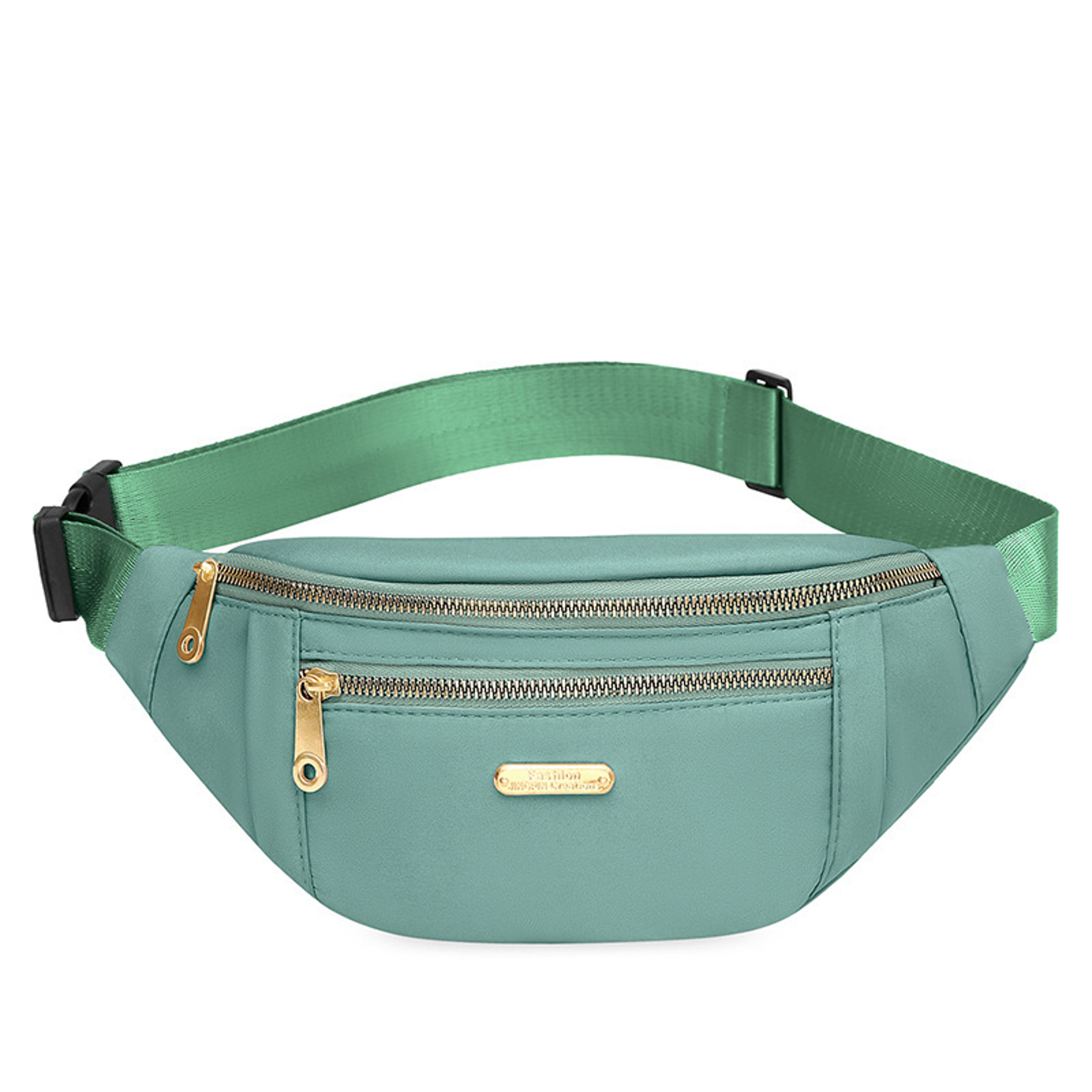 Casual Large Phone Belt Bag, Men Waist Bag, Women's Canvas Fanny Pack, Travel Purse – view 8