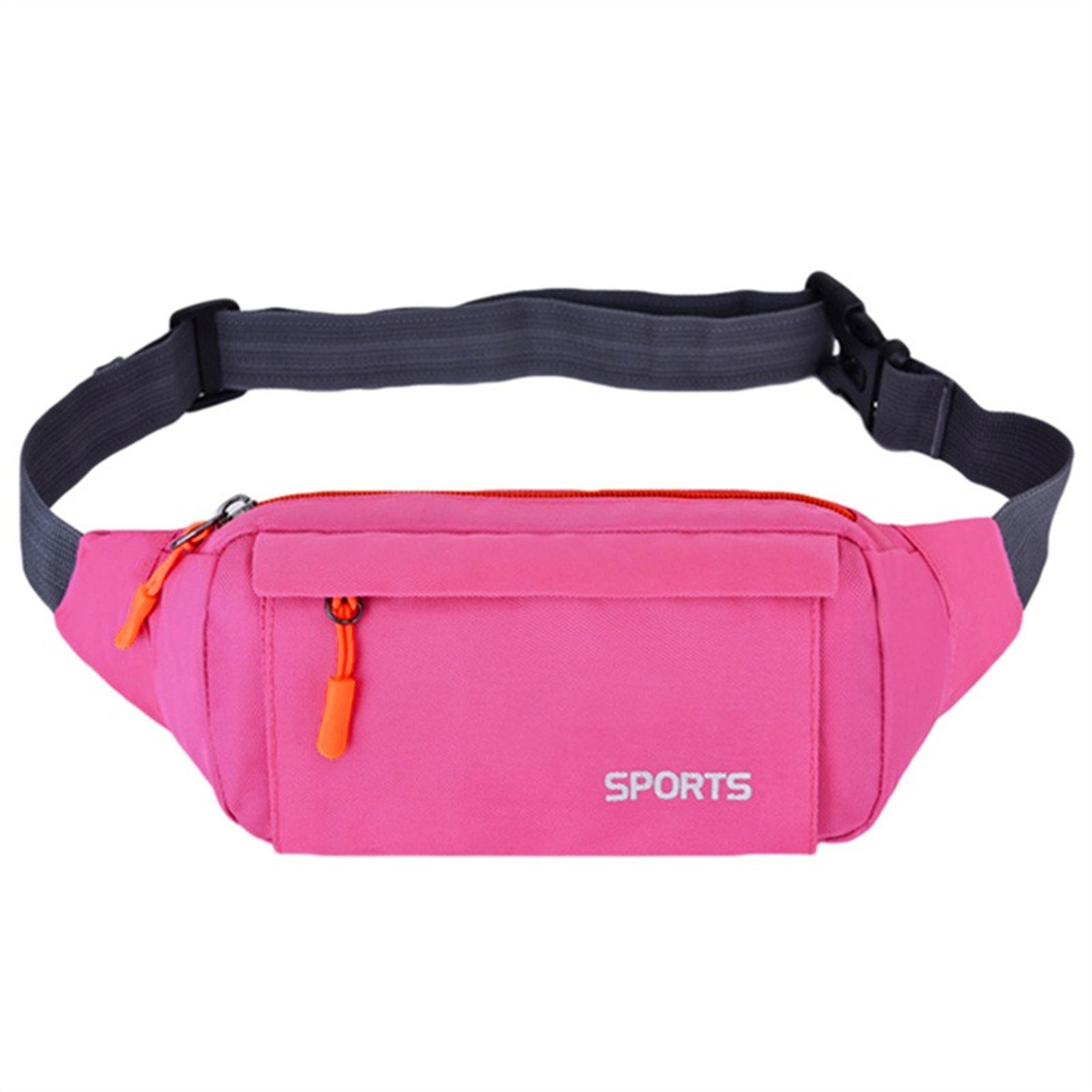 Casual Large Phone Belt Bag, Men Waist Bag, Women's Canvas Fanny Pack, Travel Purse – view 18