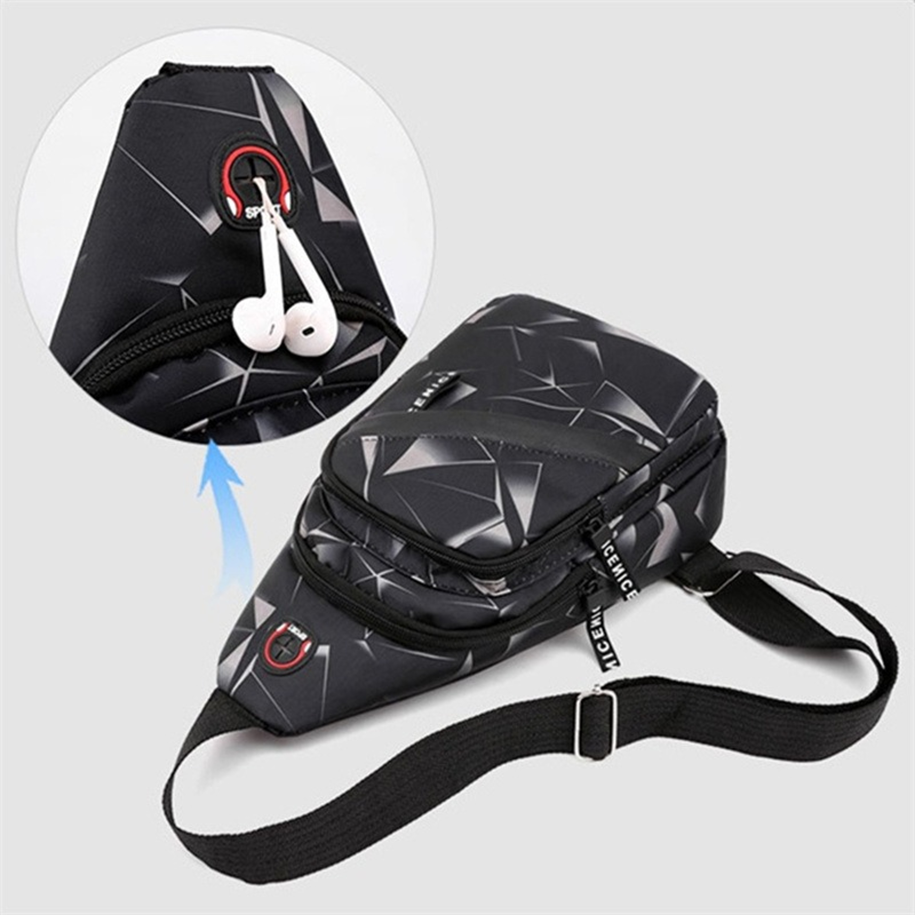 Travel Outdoor Light Lovers Chest Bags, Oxford Cloth Casual Crossbody, Shoulder Bags, Bags Man Woman Backpack – view 5