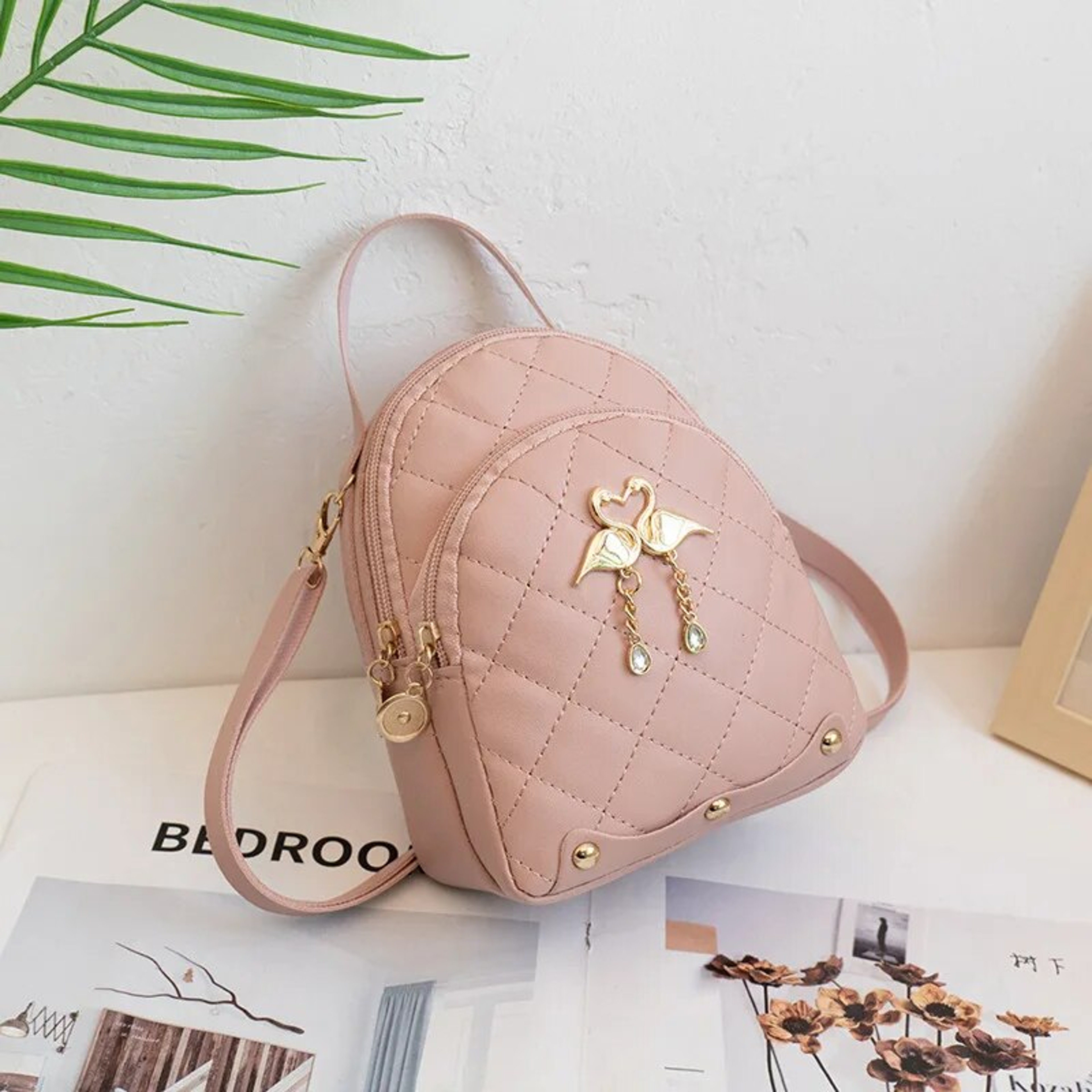 Mini Backpack, Style Female Handbag, Women Fashion Backpack, Fashion Women Backpacks, Leisure Phone Packs – view 8