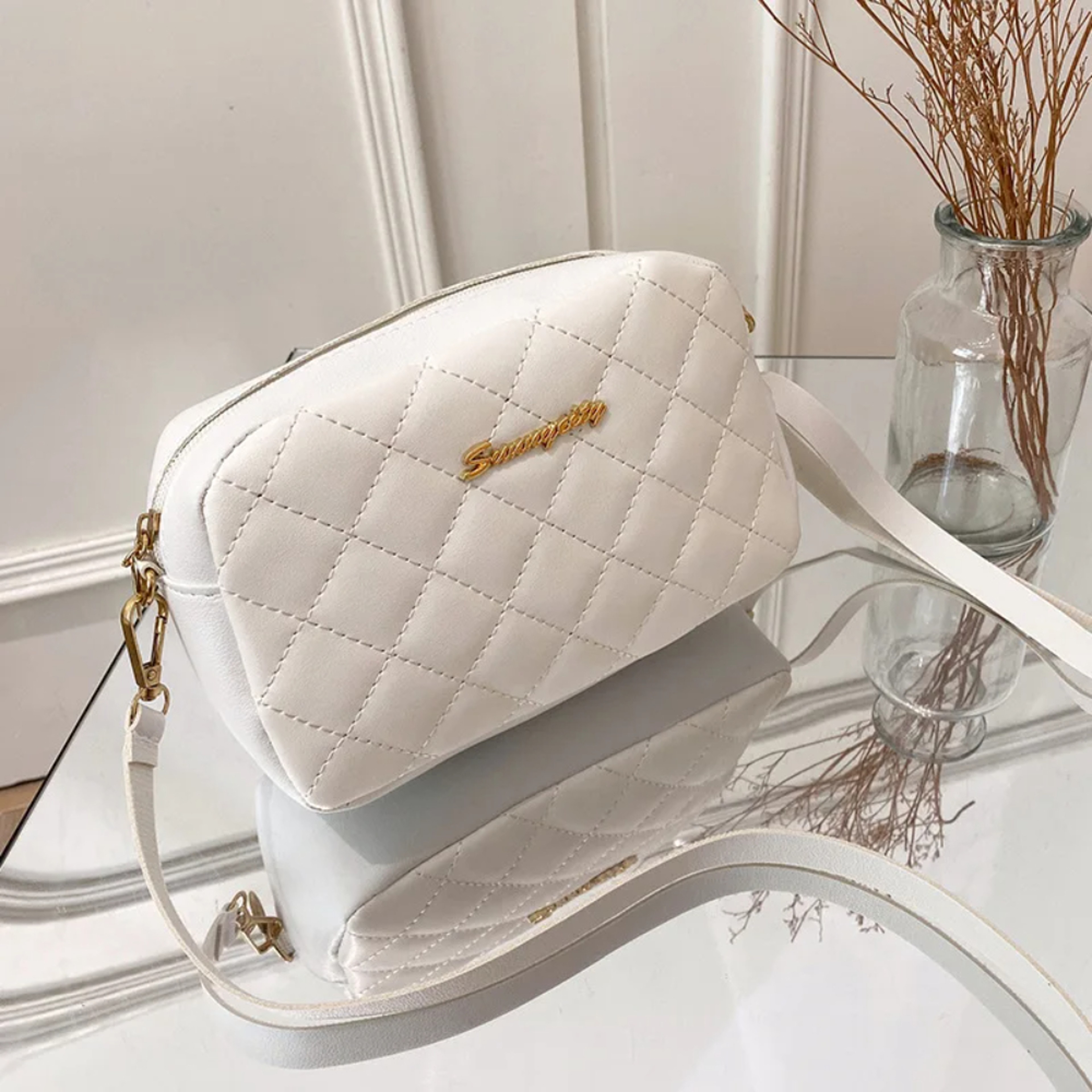 Embroidery Camera Female, Tassel Small Messenger Bag, Ladies Crossbody Bags, Shoulder Bag Fashion Chain – view 1