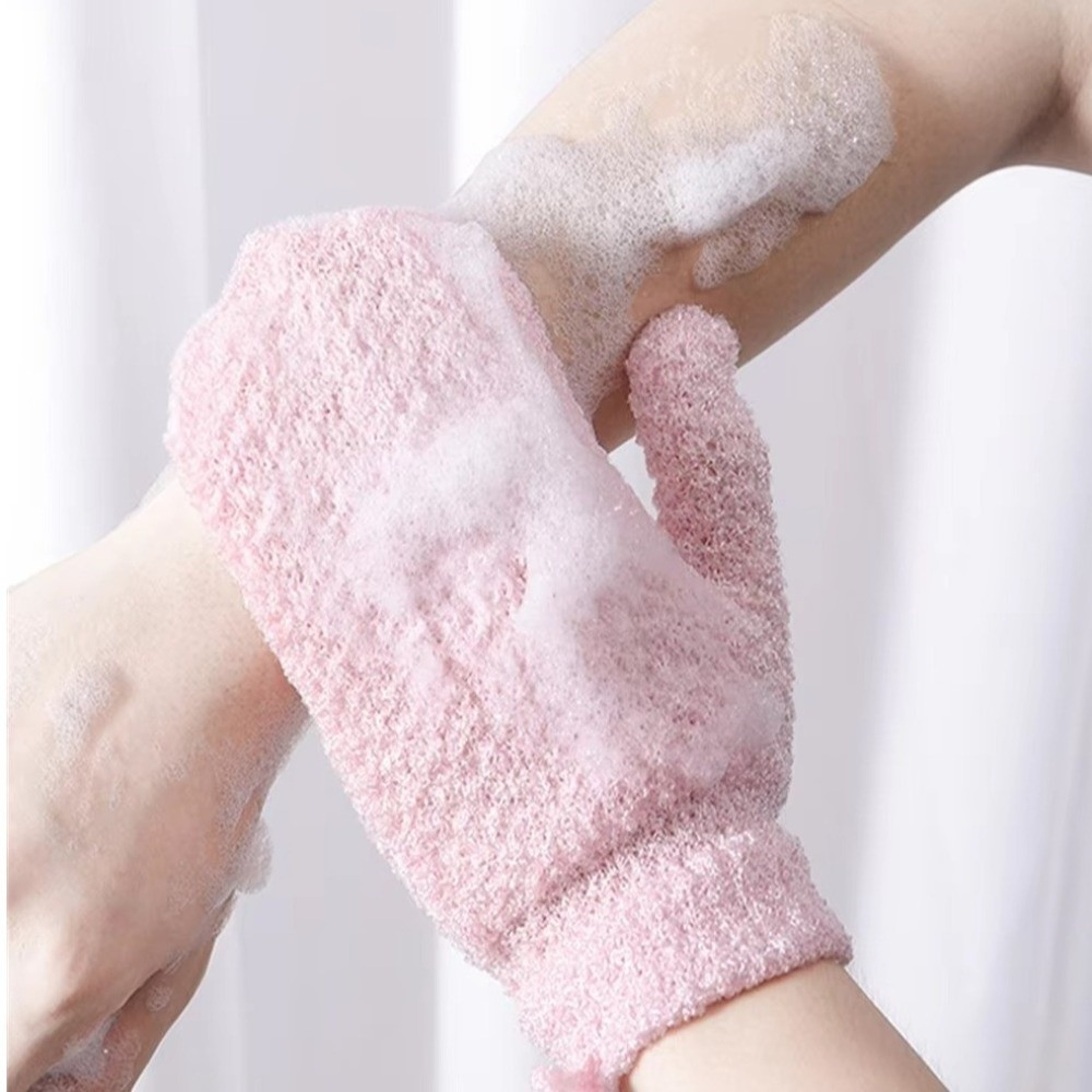 Multifunctional Finger Bath Gloves Portable Household Scrub Finger Wrap Decontaminating Rubbing Cla 4