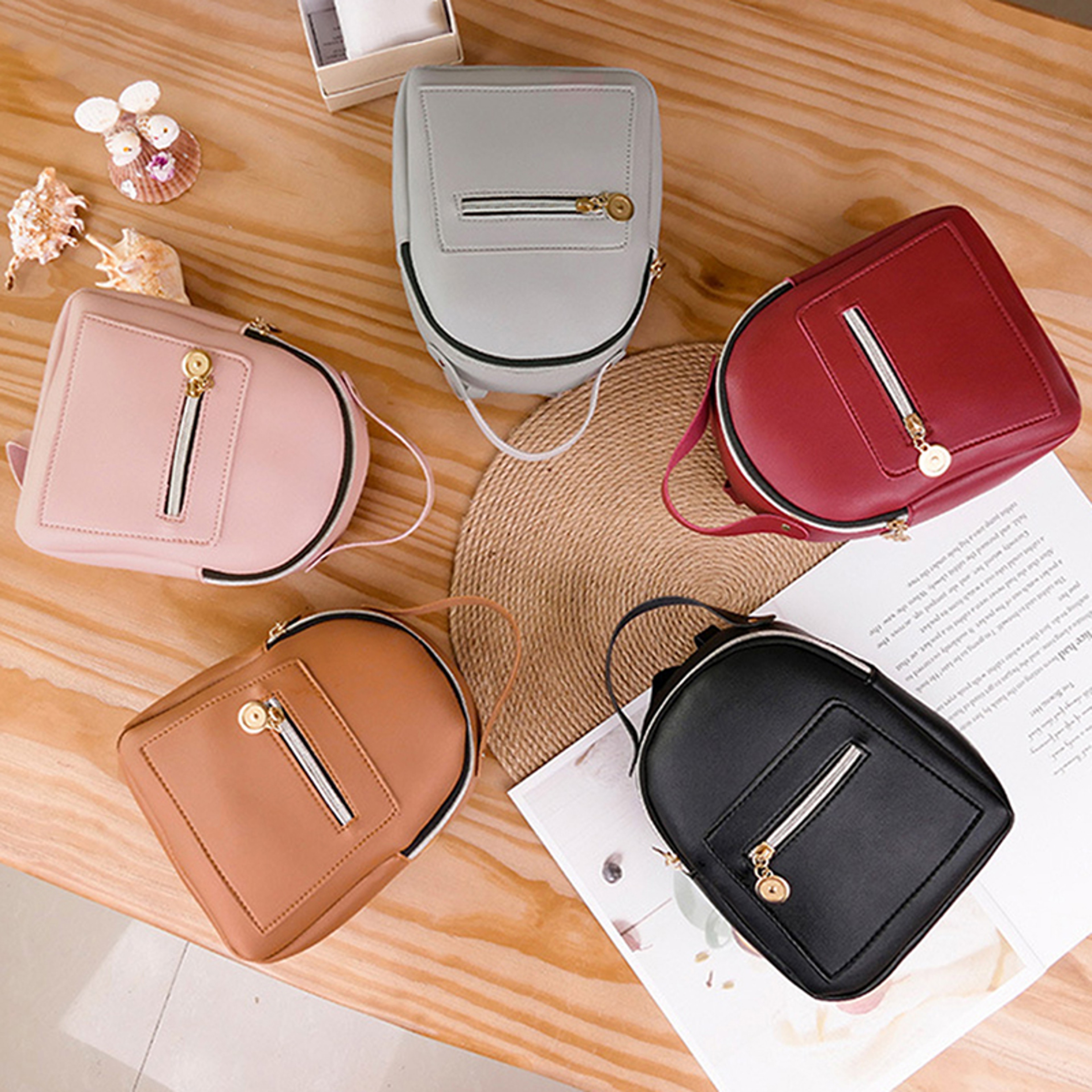 Mini Soft Touch Leather Small Backpack, Forever Young Designer Women Backpack, Female Fashion Ladies Bagpack Satchel – view 2