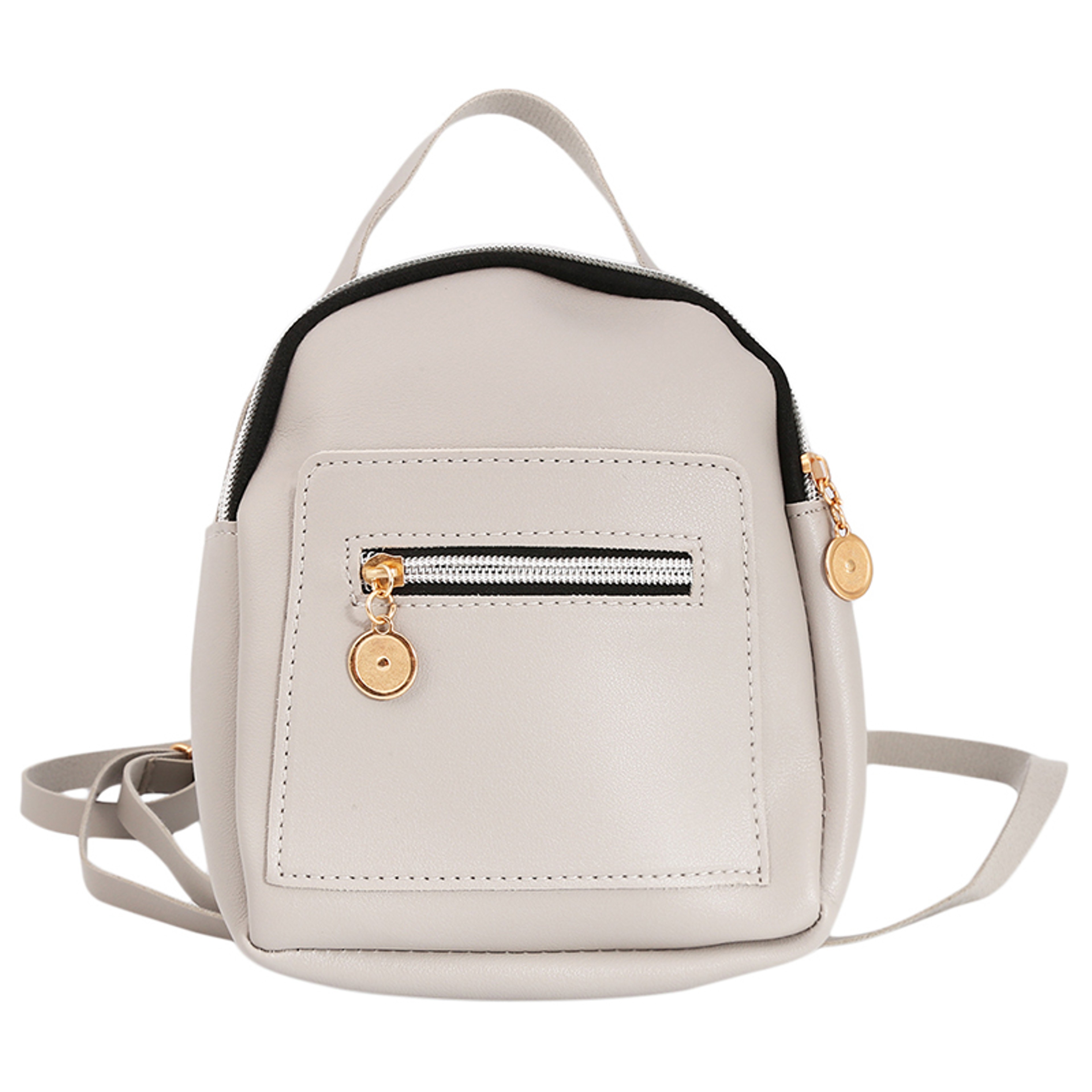 Mini Soft Touch Leather Small Backpack, Forever Young Designer Women Backpack, Female Fashion Ladies Bagpack Satchel – view 9