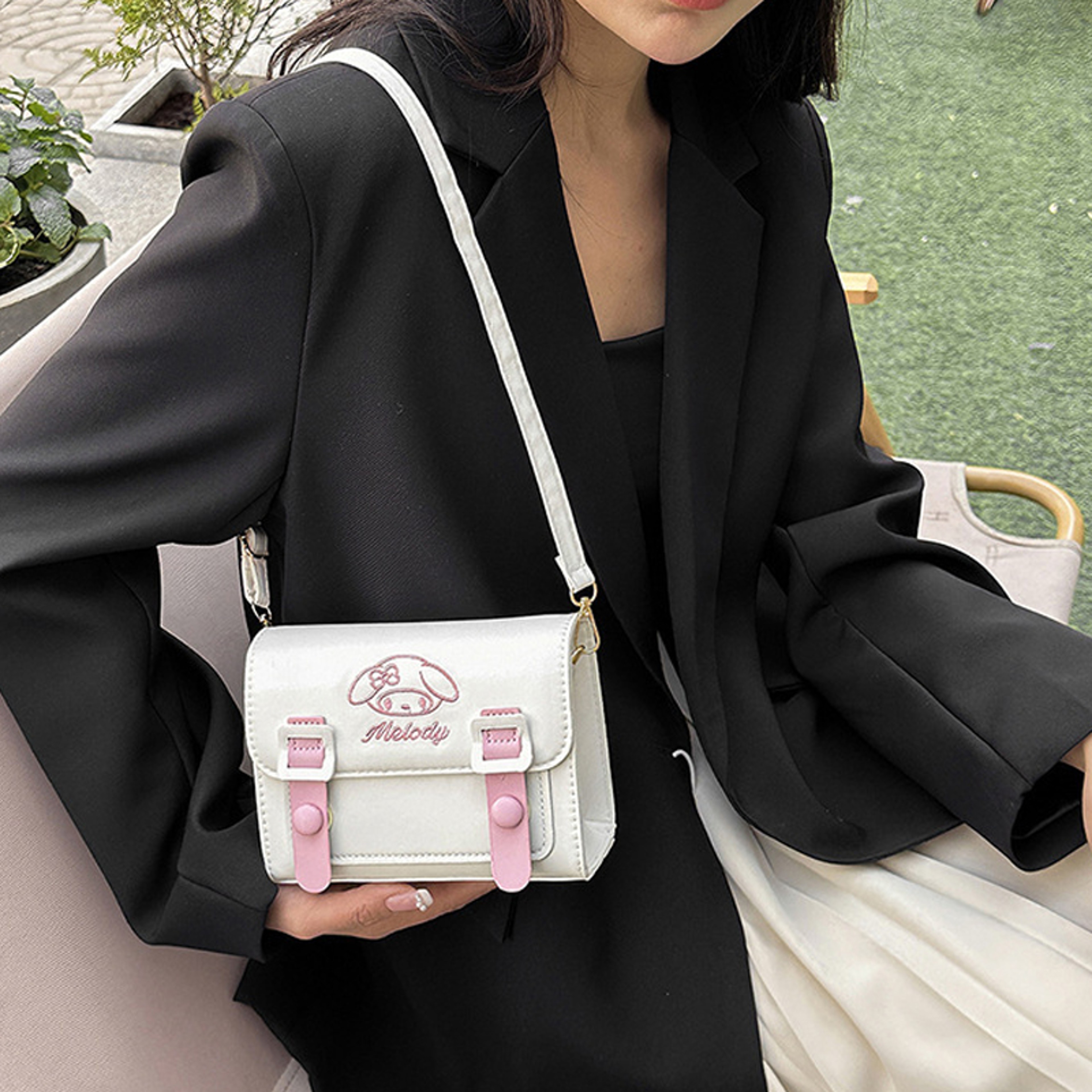 Hello Kitty Melody Kuromi Cinnamon Girls Women Luxury Brand Bag, Anime Sanrio Crossbody Bags, High Quality Designer Bags – view 3