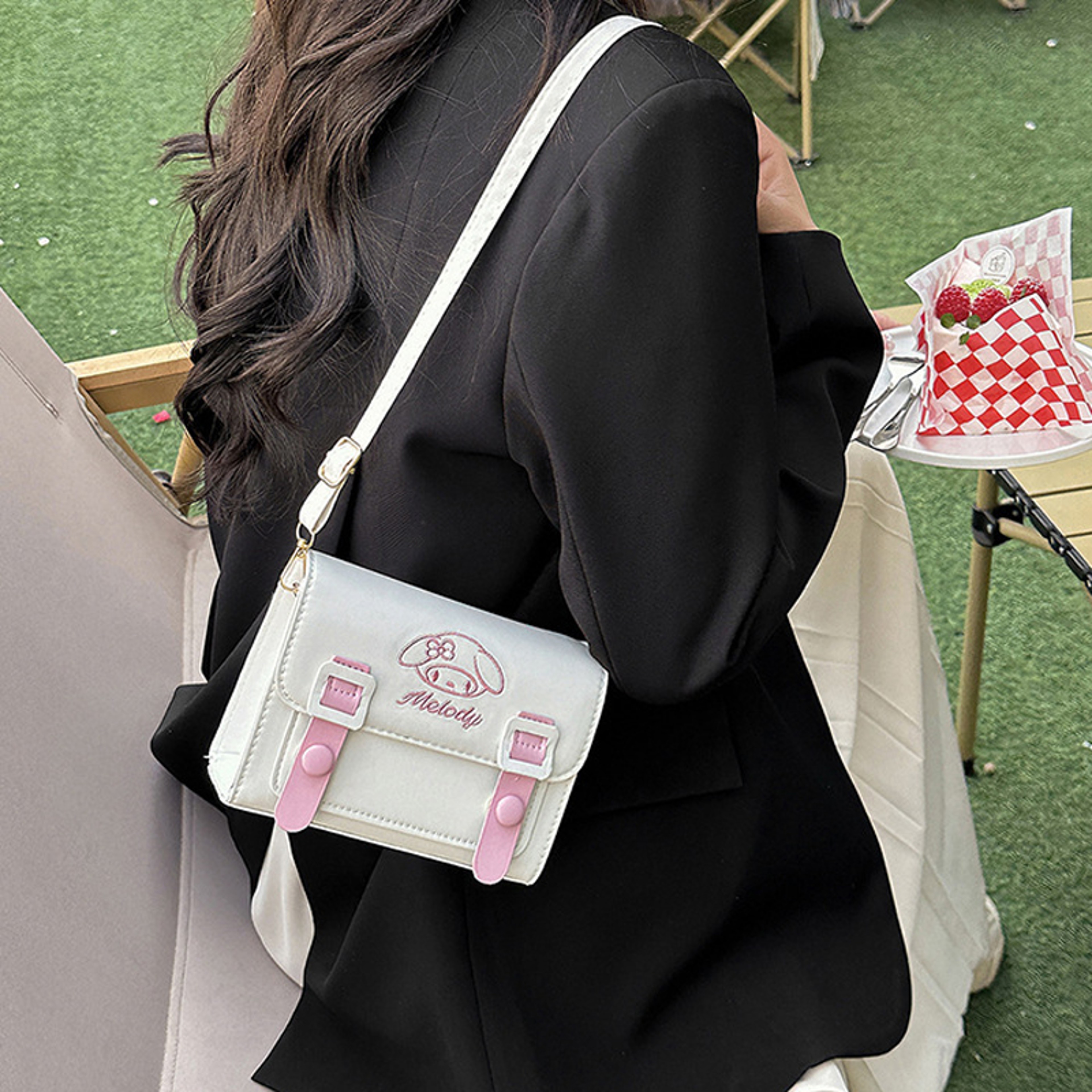 Hello Kitty Melody Kuromi Cinnamon Girls Women Luxury Brand Bag, Anime Sanrio Crossbody Bags, High Quality Designer Bags – view 4