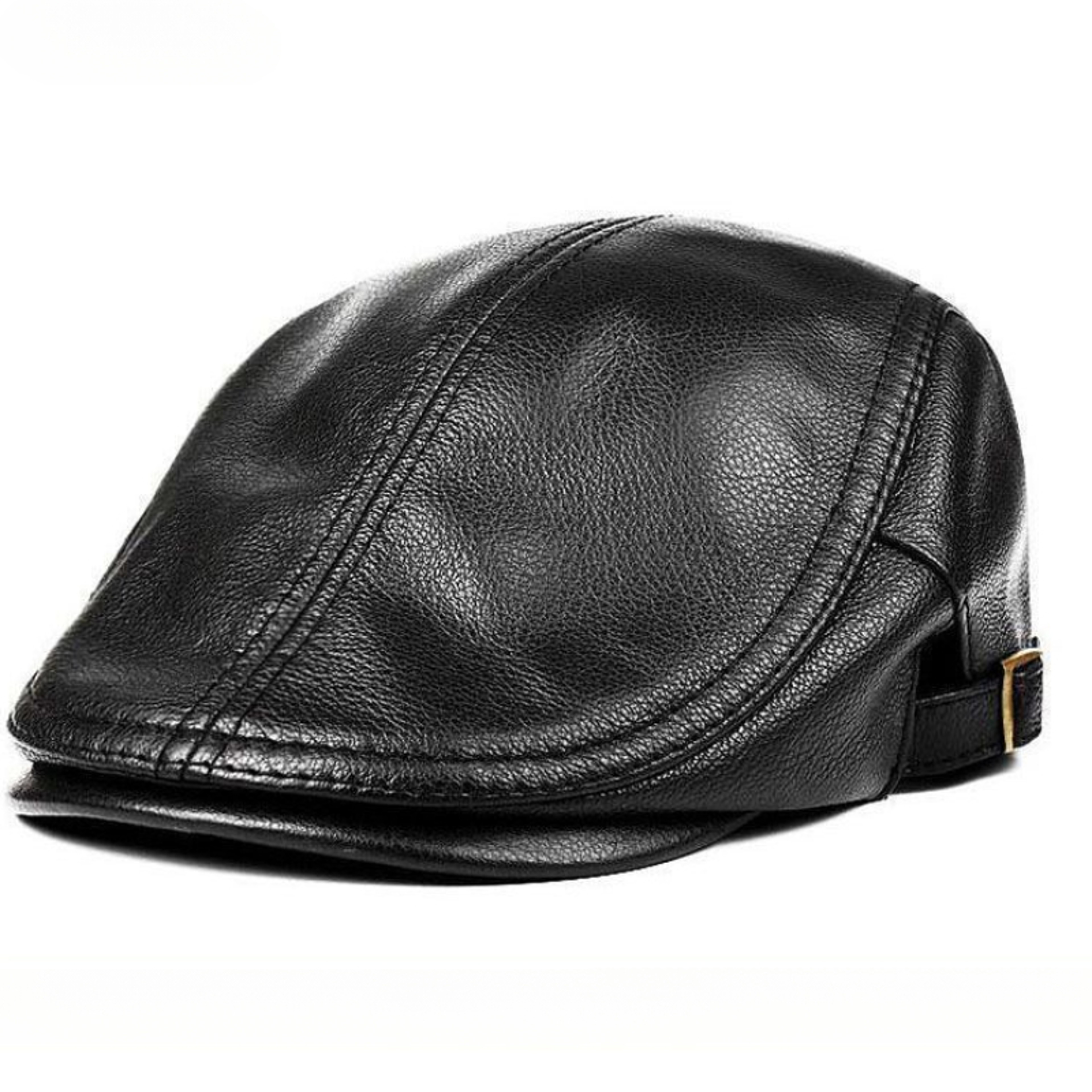 High Quality Retro Cap Thin PU Forward Hat High Four Seasons Wear Visors 7
