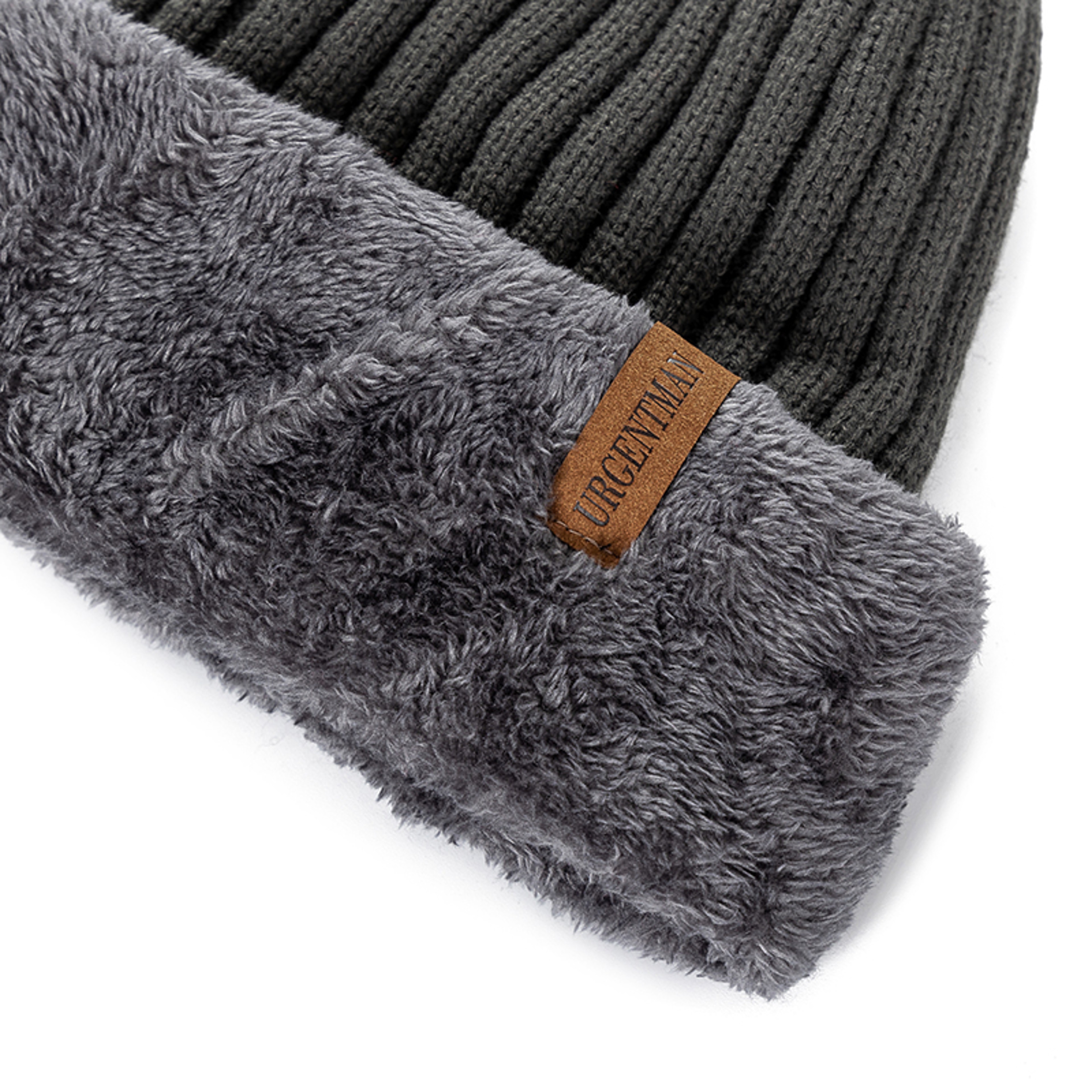 Warm Outdoor Knitted Hat, Stylish Beanie Hats For Men Women, New Unisex Thick Winter Hat Keep – view 3