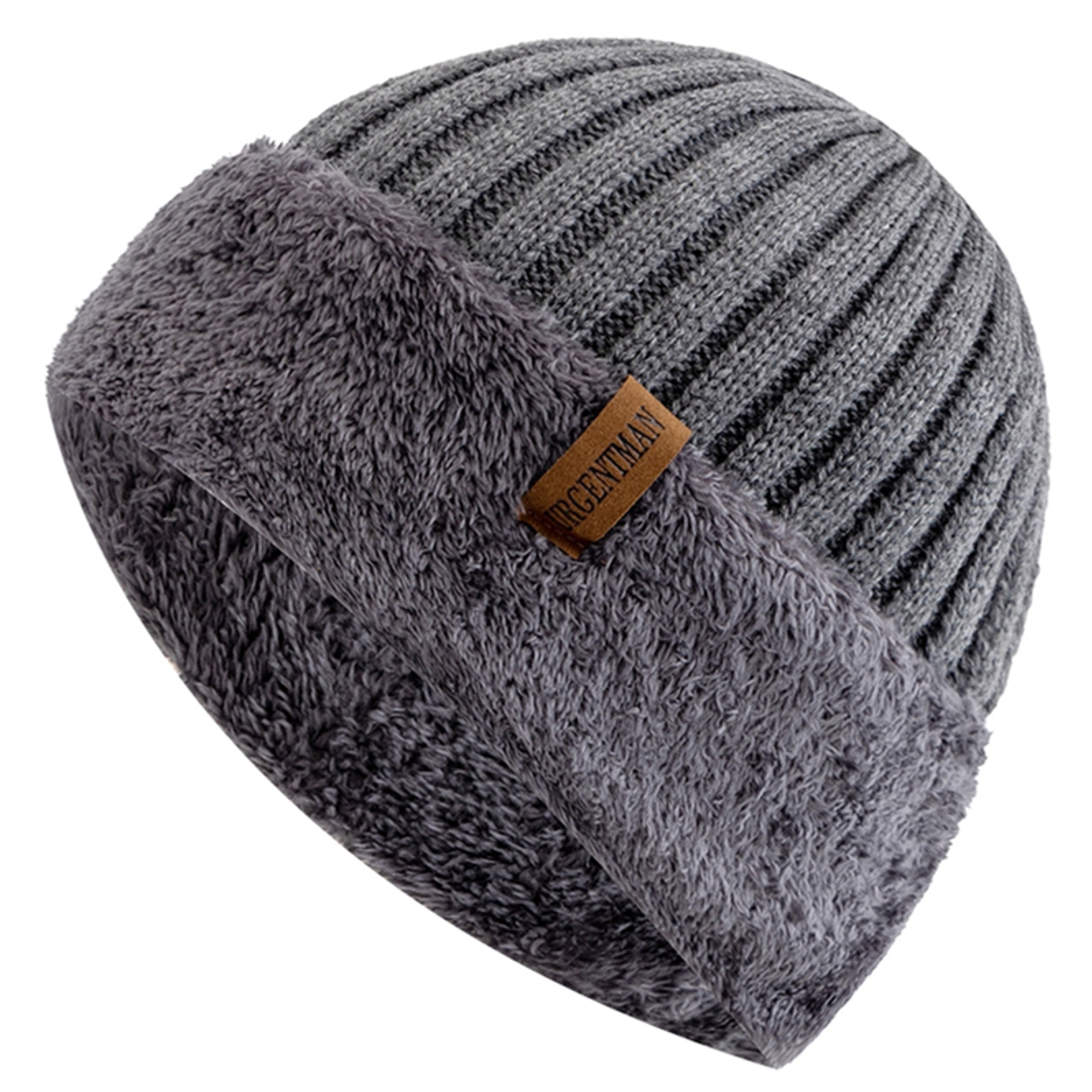 Warm Outdoor Knitted Hat, Stylish Beanie Hats For Men Women, New Unisex Thick Winter Hat Keep – view 9
