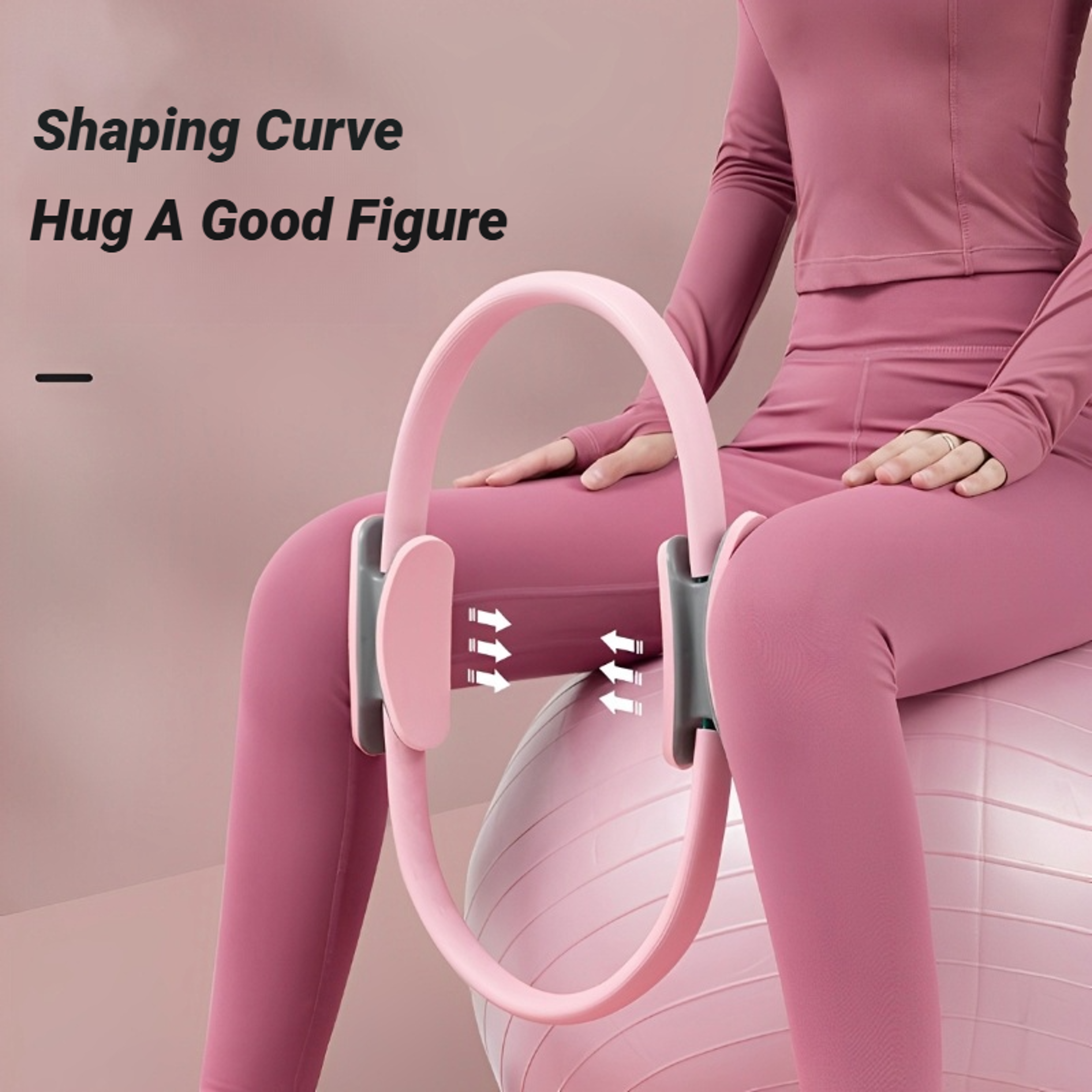 Circle Pilates Women Yoga Fitness Ring Elasticity Workout Pelvic Floor Muscle Girl Exercise Home Re 0